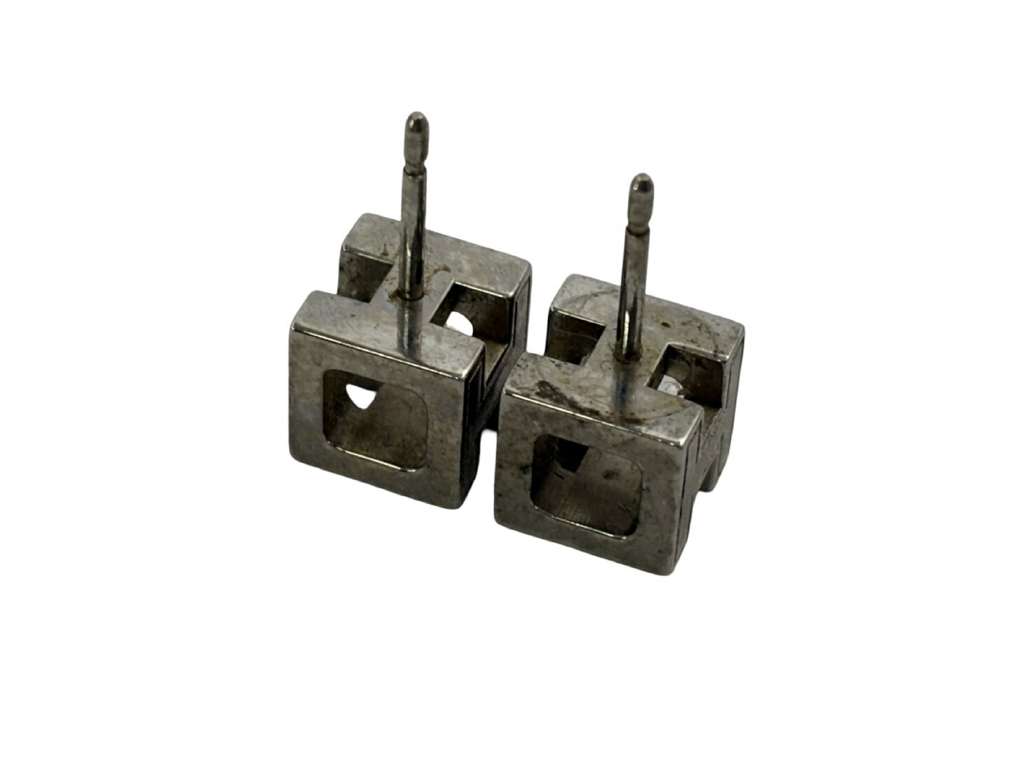 H-Cube Earrings — view 4