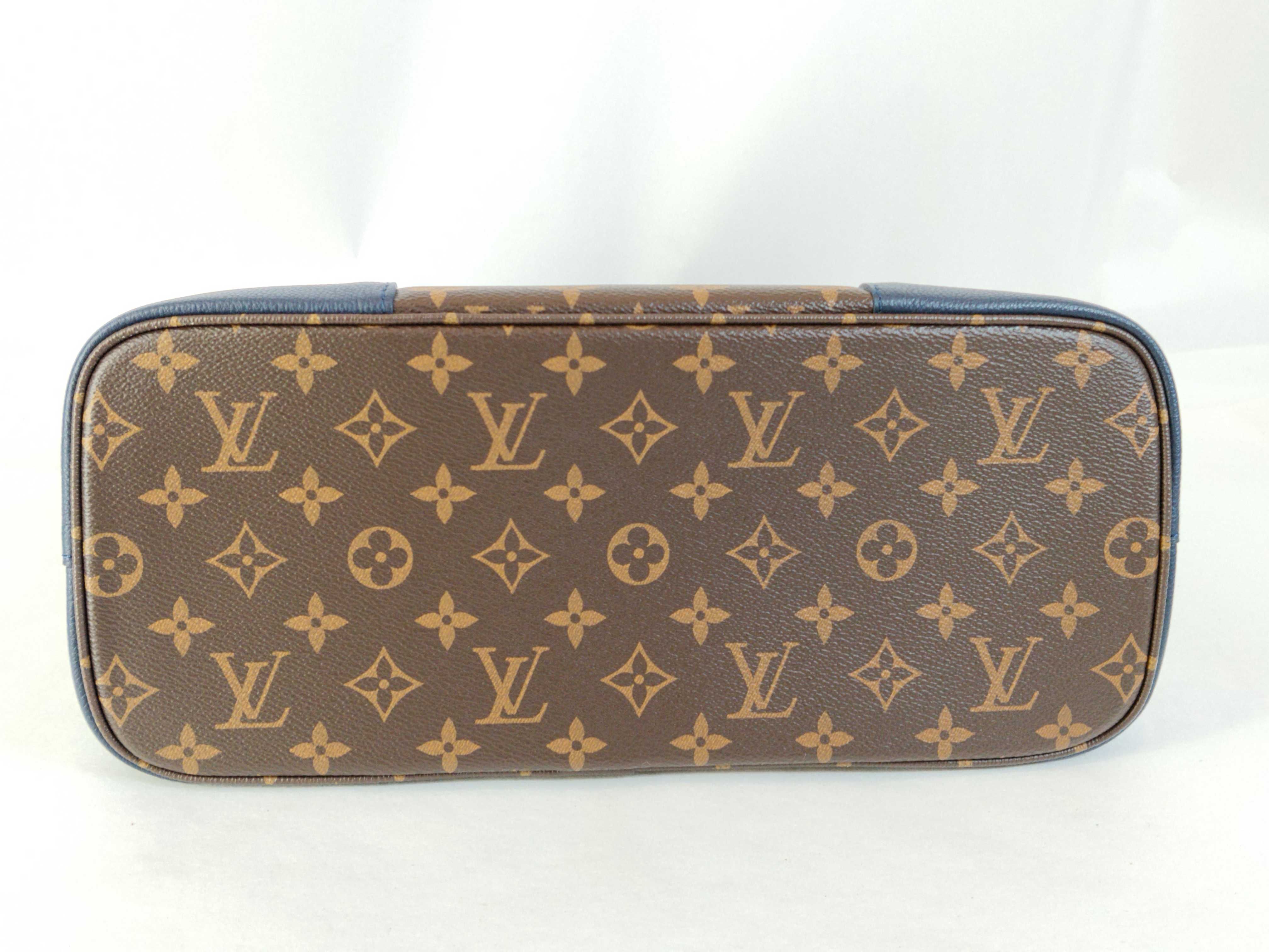 Monogram Flandrin Monogram M43169 Navy Handbag — view 8