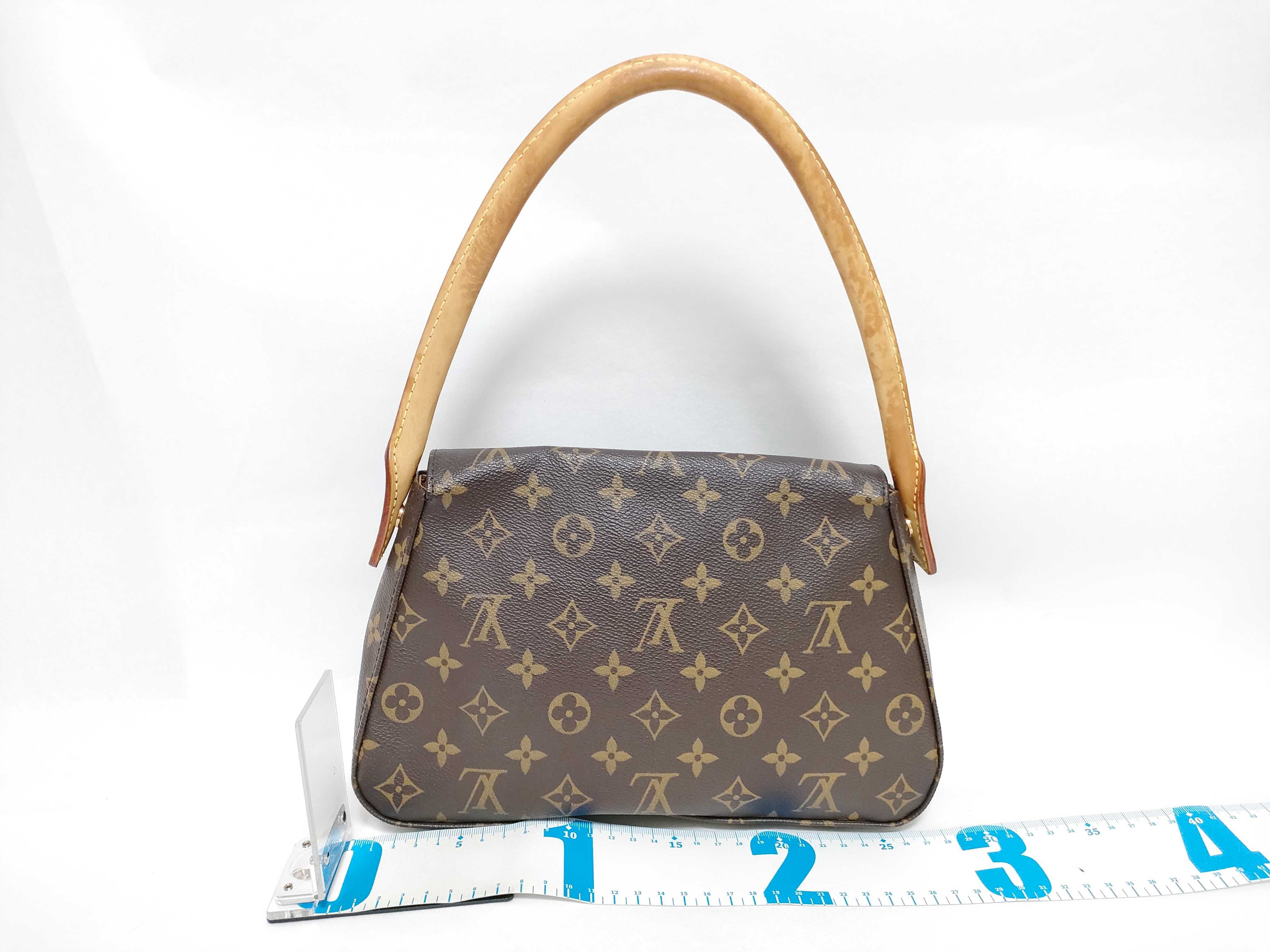 Monogram Mini Looping M51147 DU1006 Brown Shoulder Bag — view 2