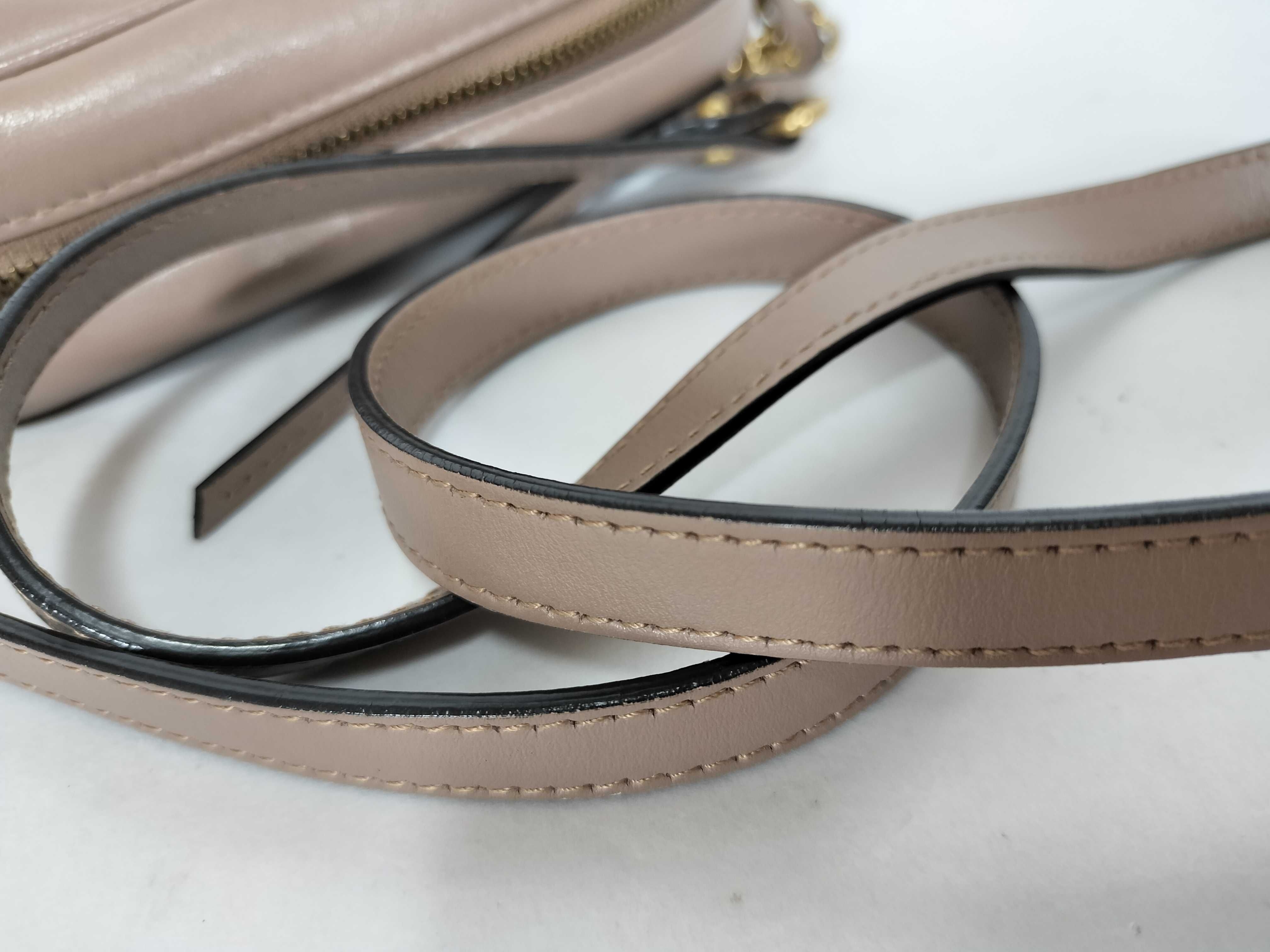 Matelasse Leather Camera Bag Shoulder Bag — view 4