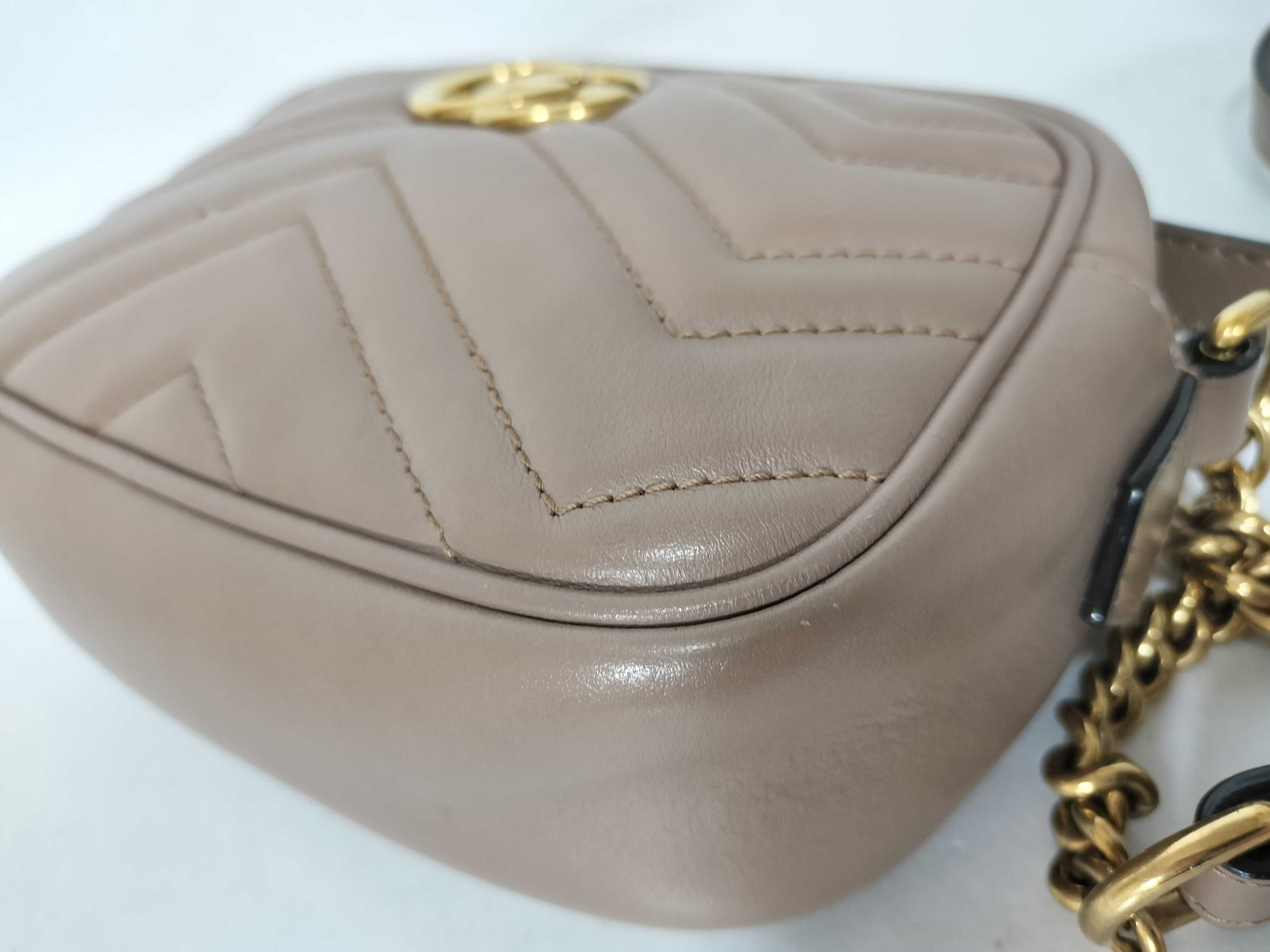Matelasse Leather Camera Bag Shoulder Bag — view 6