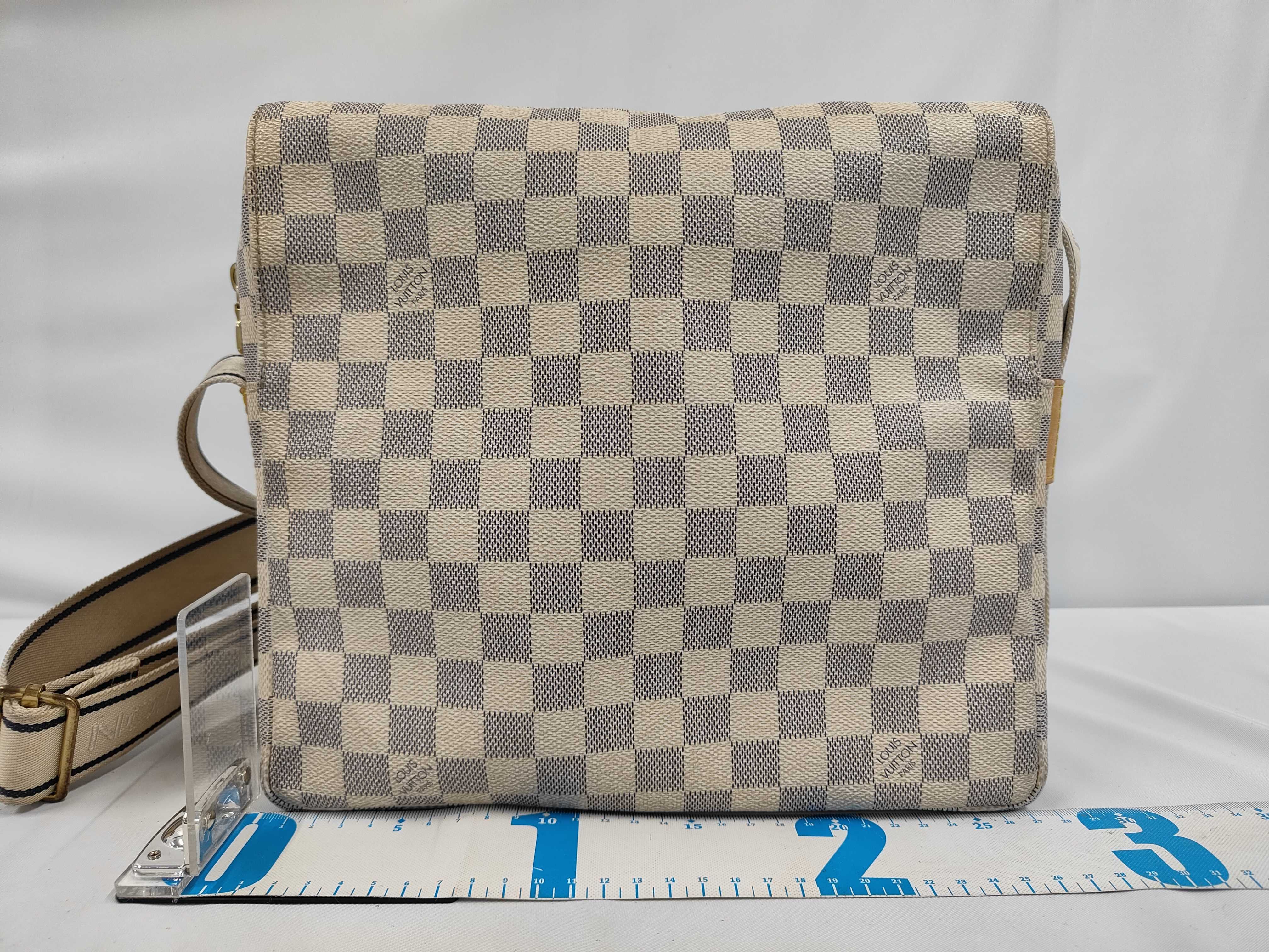 Naviglio Damier Azur Shoulder Bag — view 2