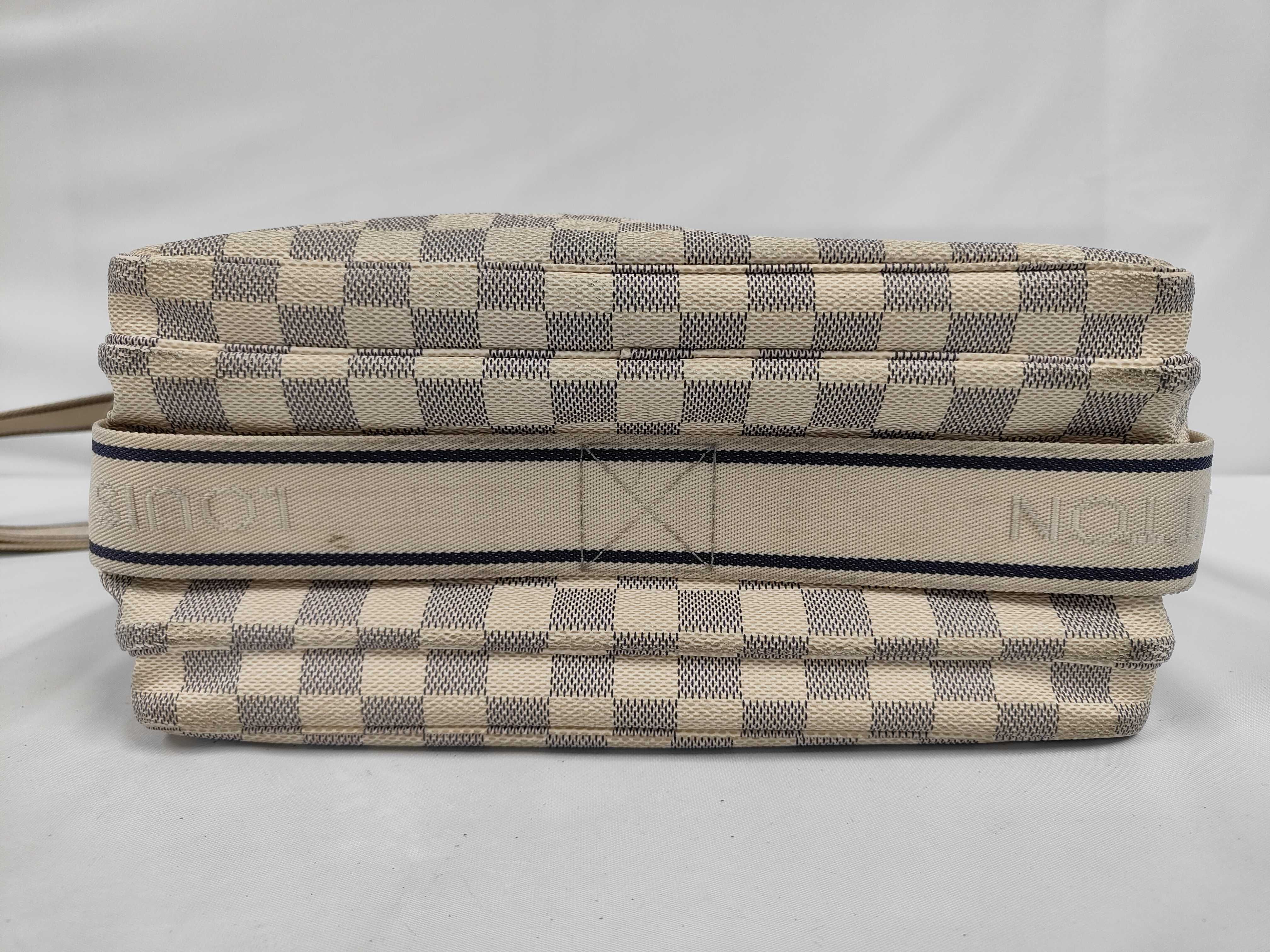 Naviglio Damier Azur Shoulder Bag — view 3