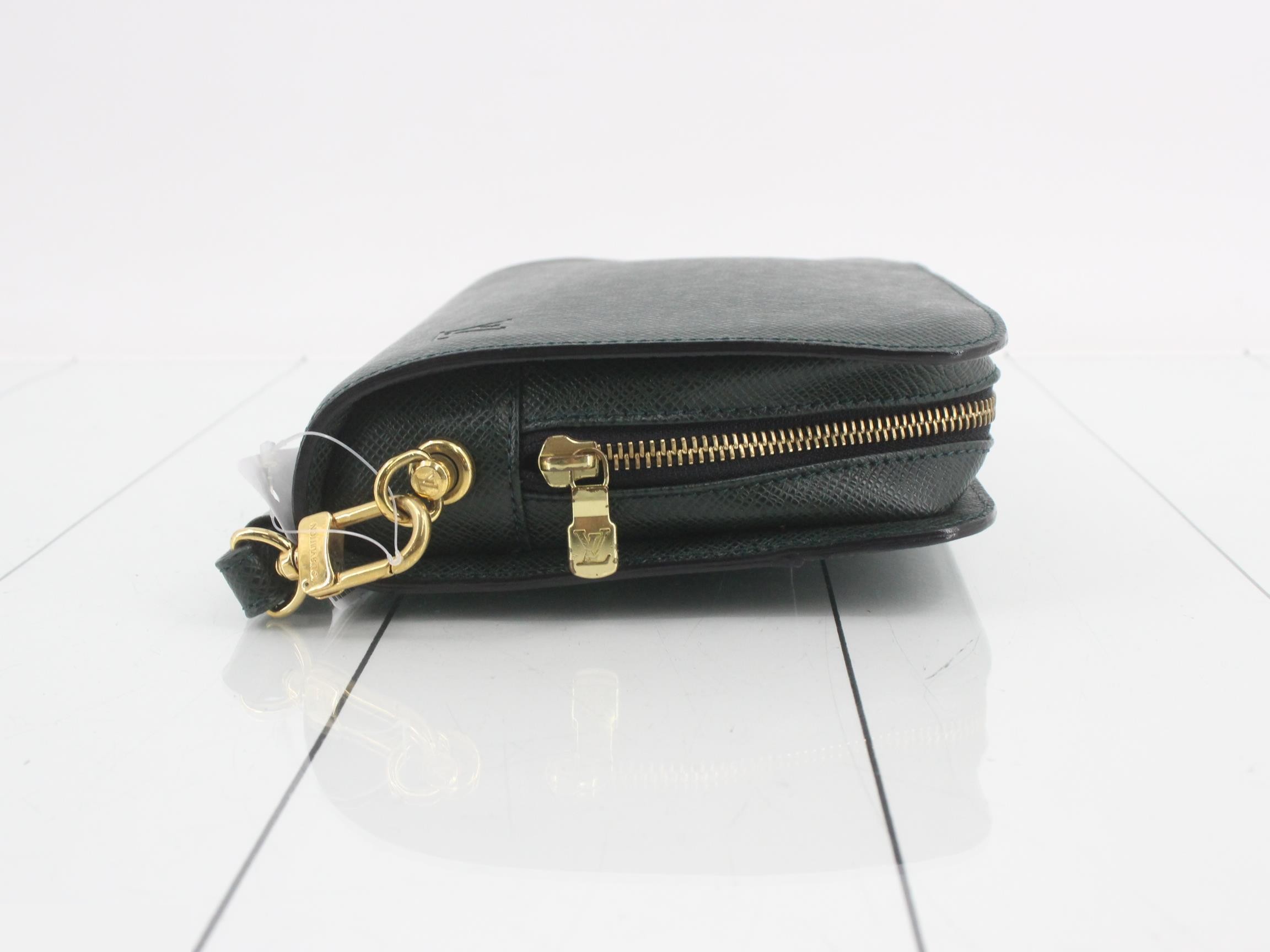 Baikal Embossed Leather Green — view 3