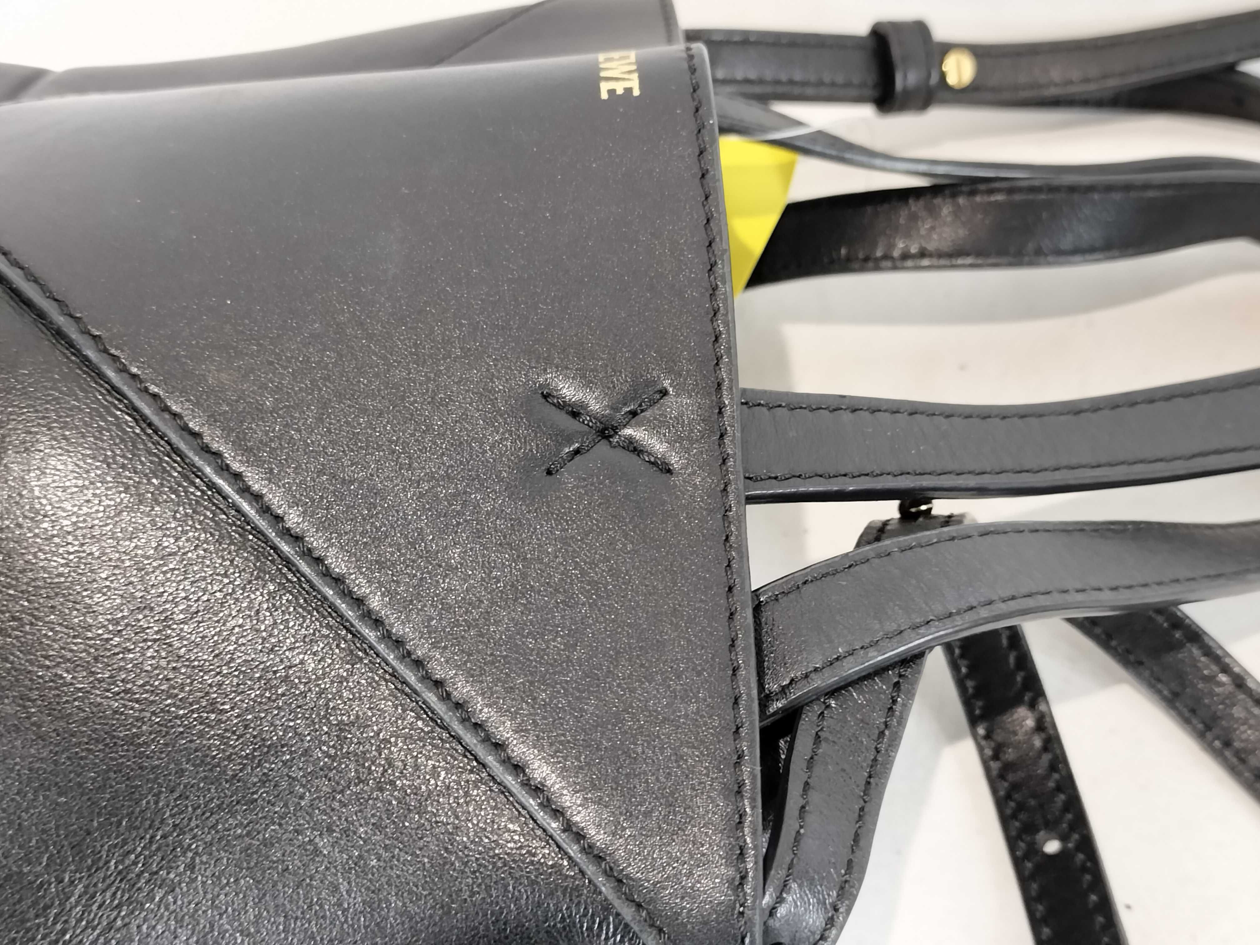 Puzzlefold Tote Black Shoulder Bag — view 5