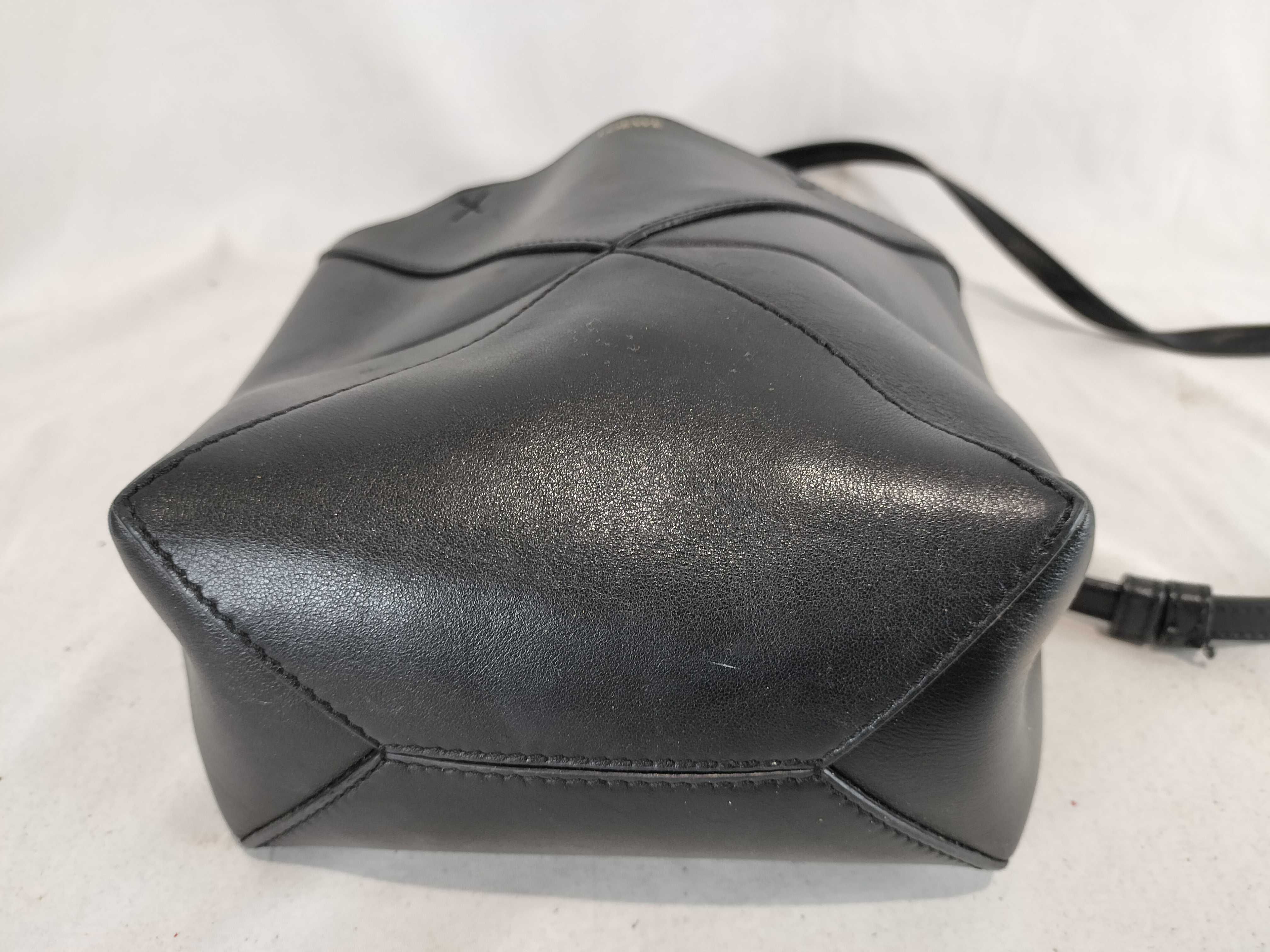 Puzzlefold Tote Black Shoulder Bag — view 7