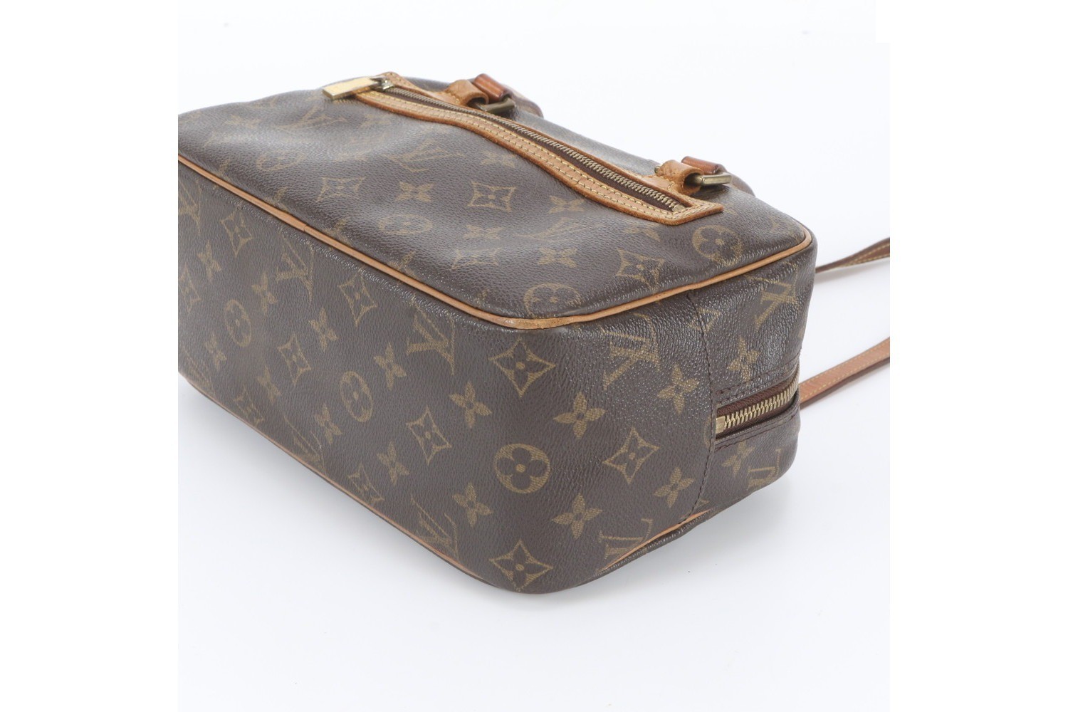 Monogram Cite MM M51182 Leather Tote Bag — view 4