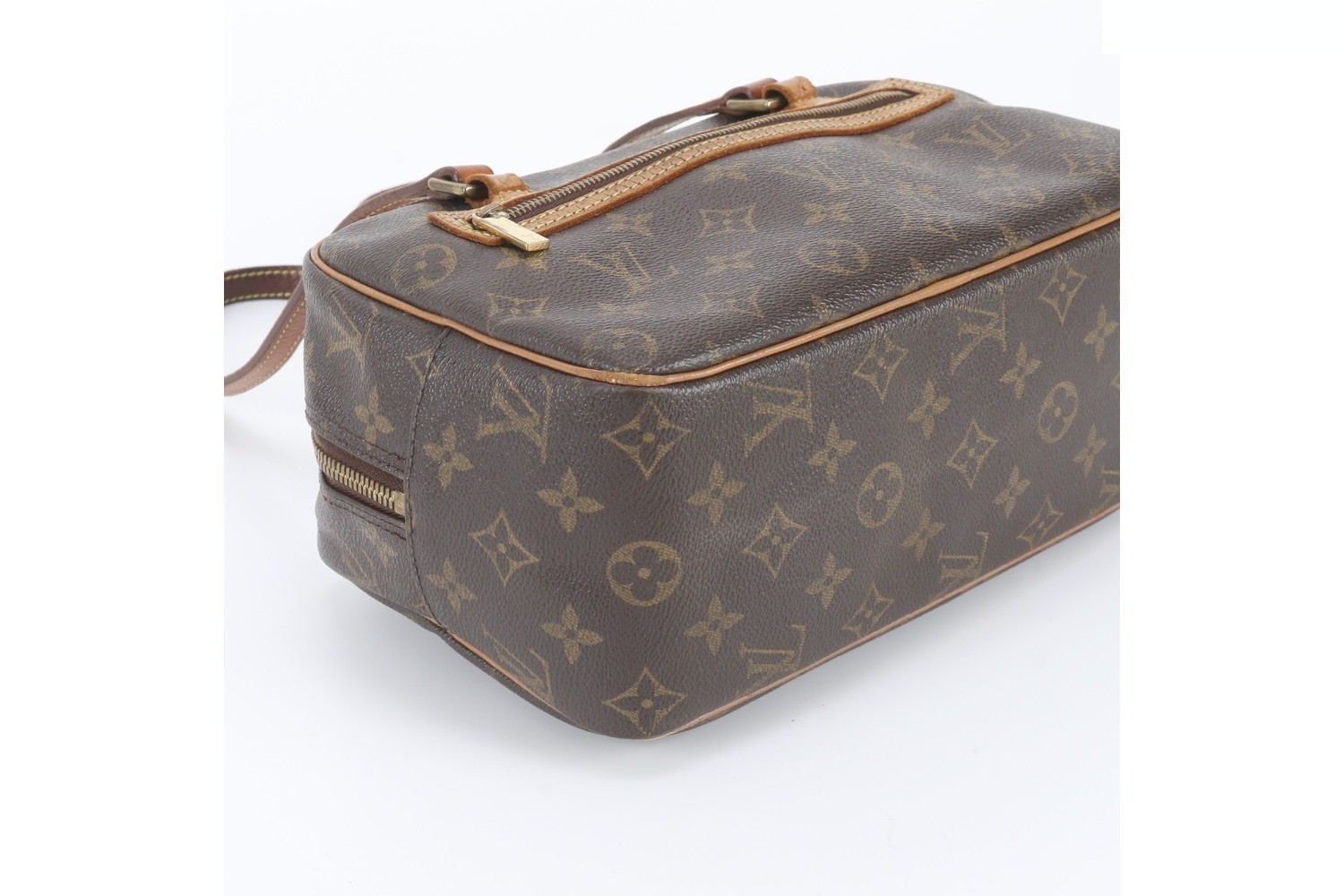Monogram Cite MM M51182 Leather Tote Bag — view 5
