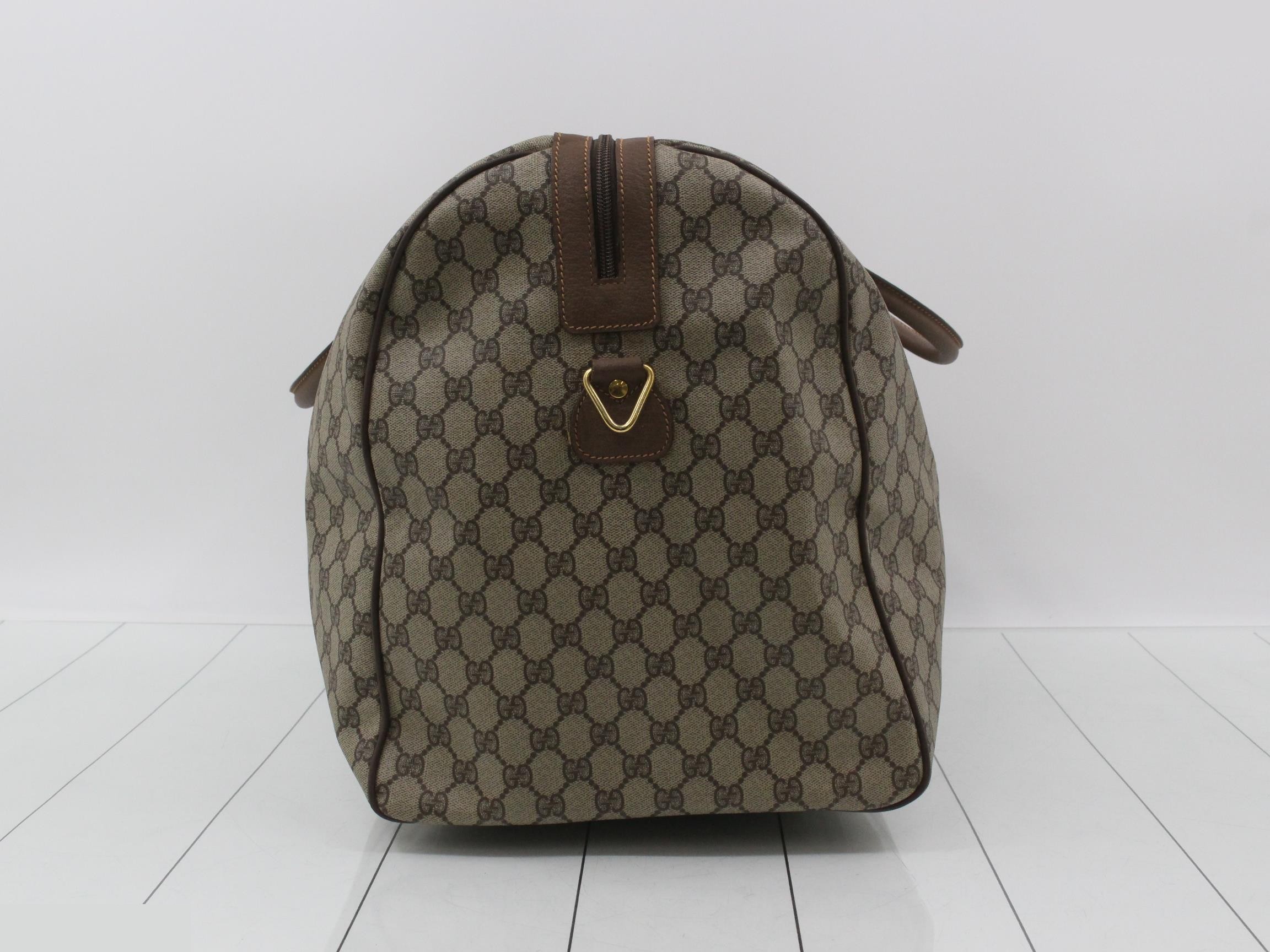GG Supreme Leather Boston Bag — view 3