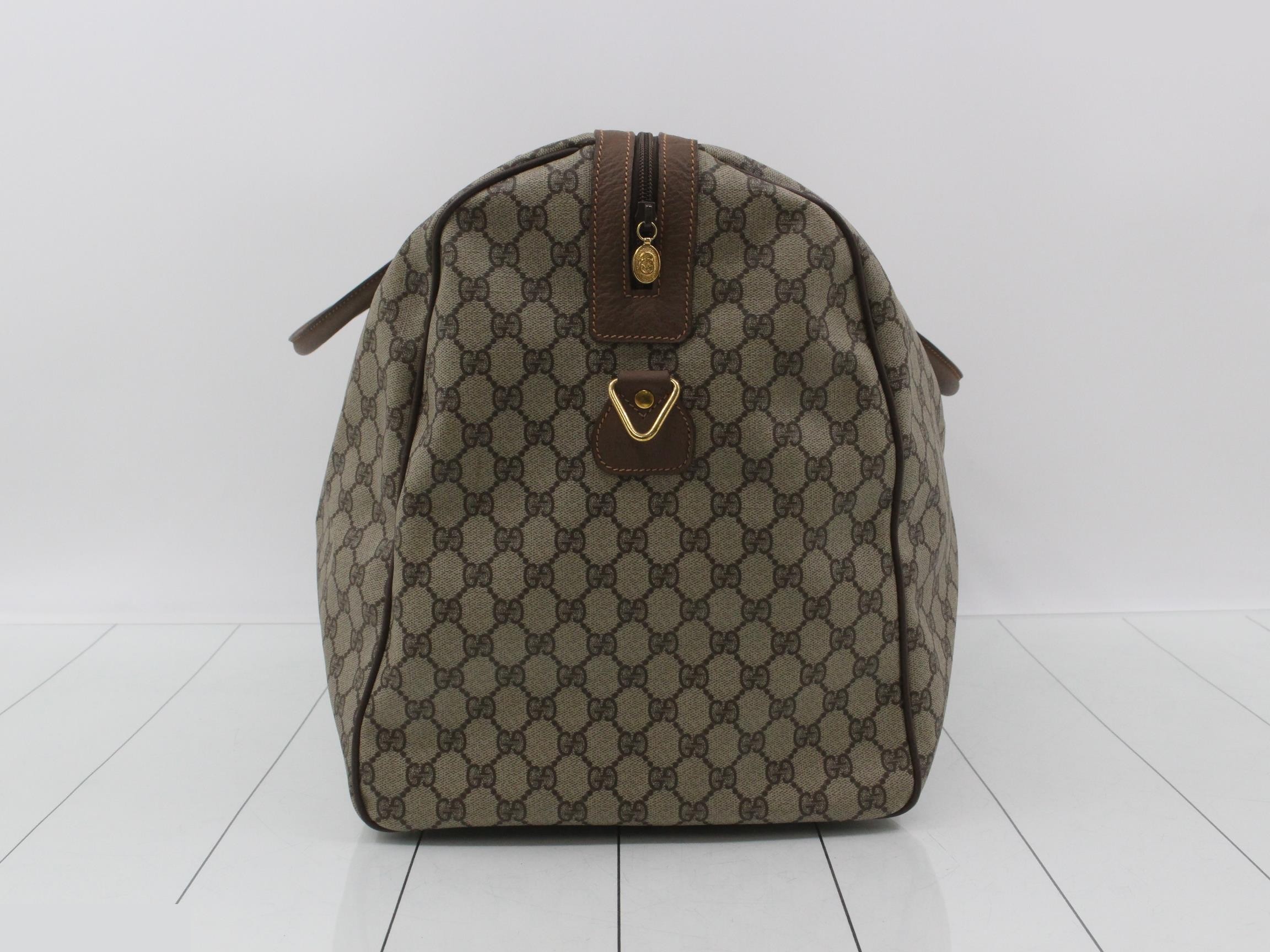GG Supreme Leather Boston Bag — view 4