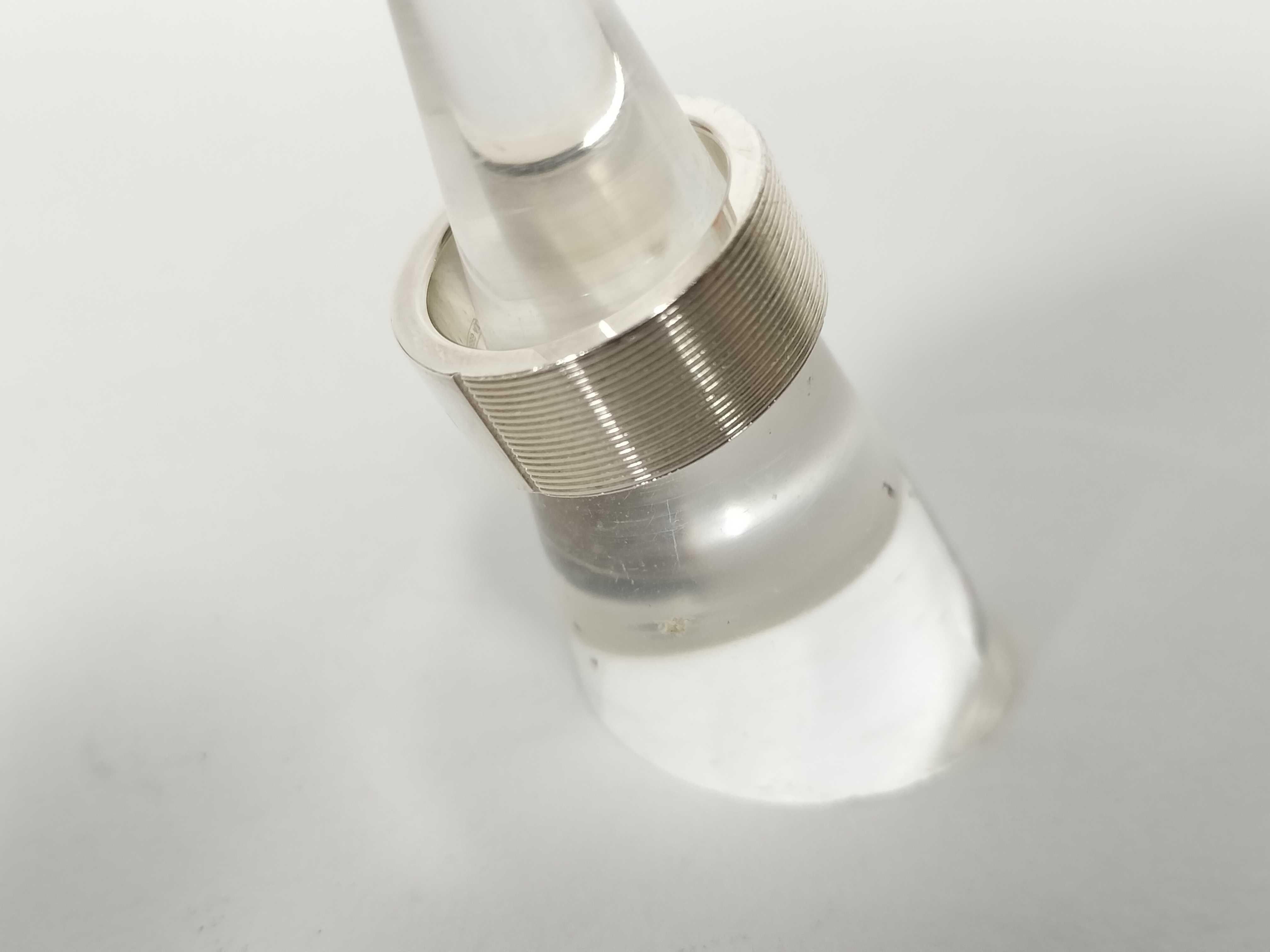 ring, with box and dust bag, made of sterling silver (Sv925). — view 3