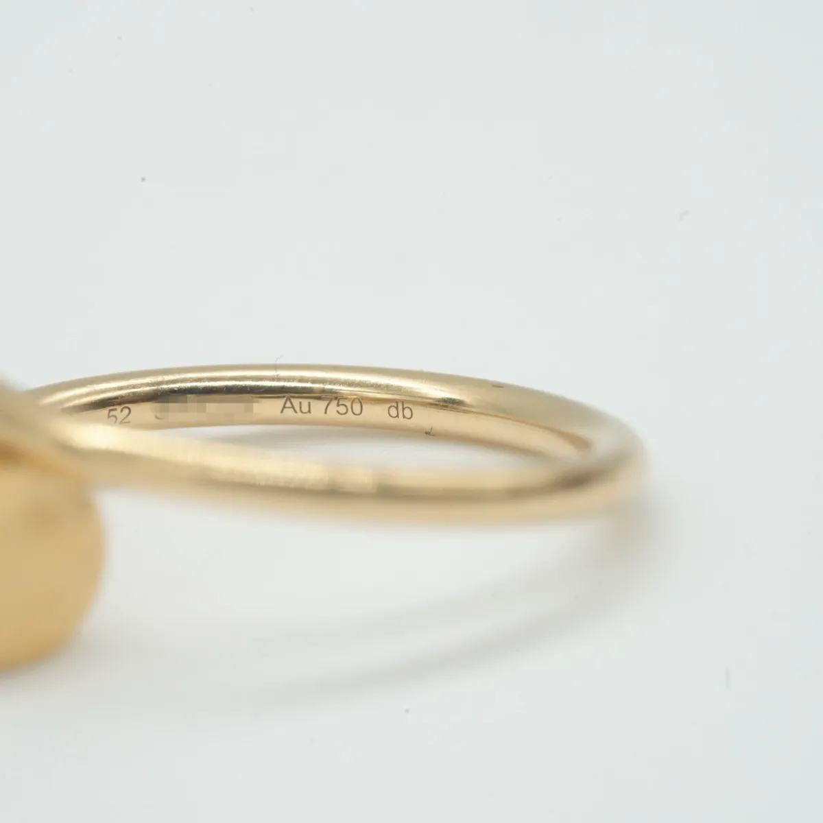 Just Ankle SM Ring 750(YG) 3.5g Size:52 SHK229 — view 4