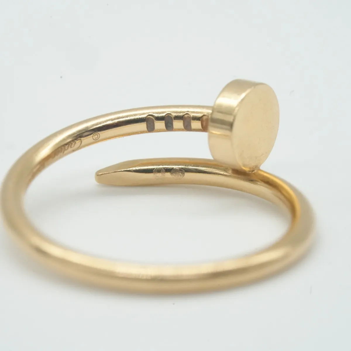 Just Ankle SM Ring 750(YG) 3.5g Size:52 SHK229 — view 5