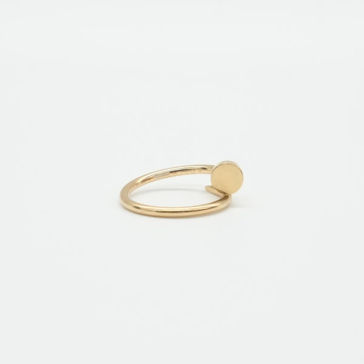 Just Ankle SM Ring 750(YG) 3.5g Size:52 SHK229 — view 8