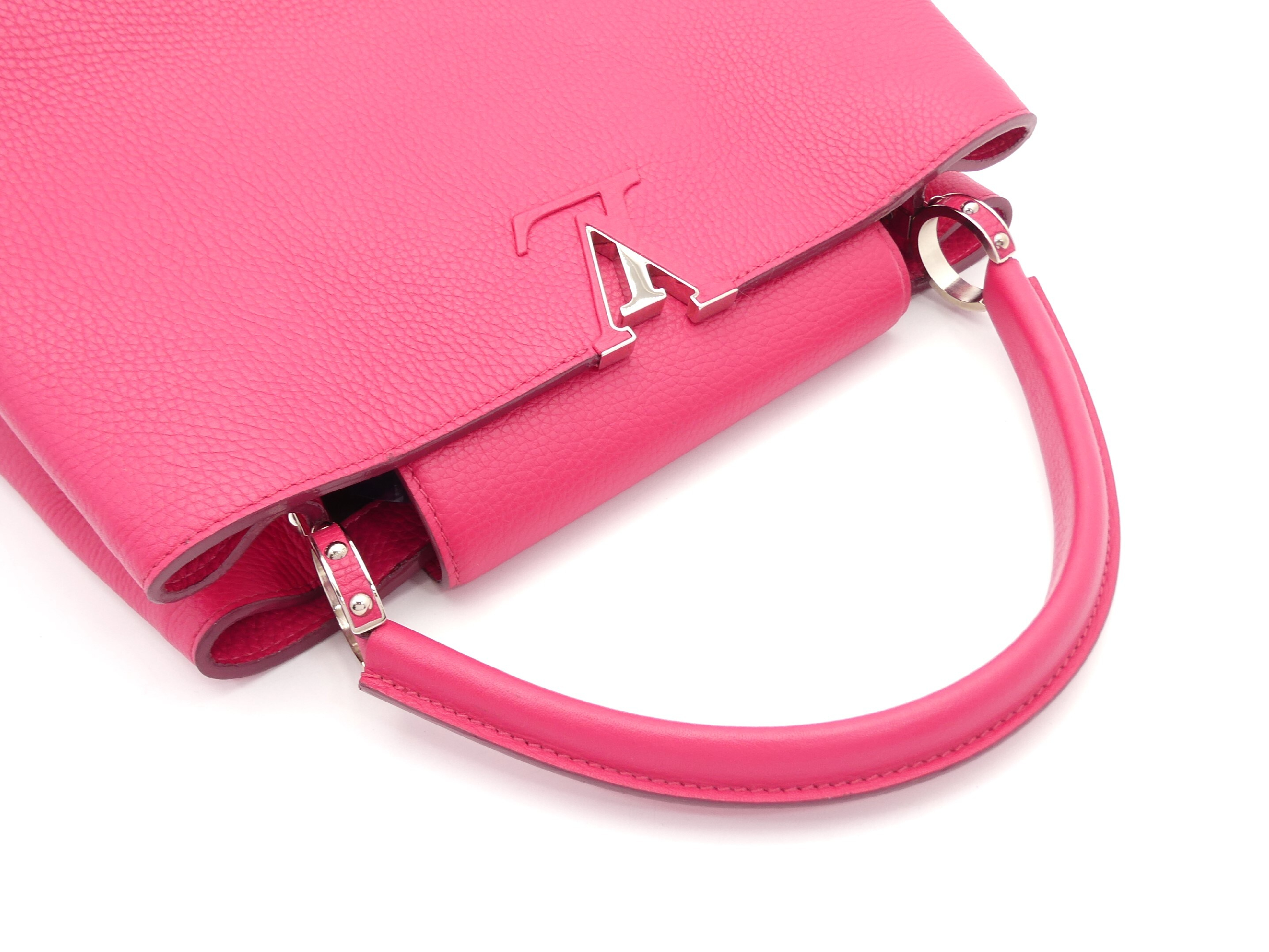 Capucines Taurillon Leather Handbag — view 6