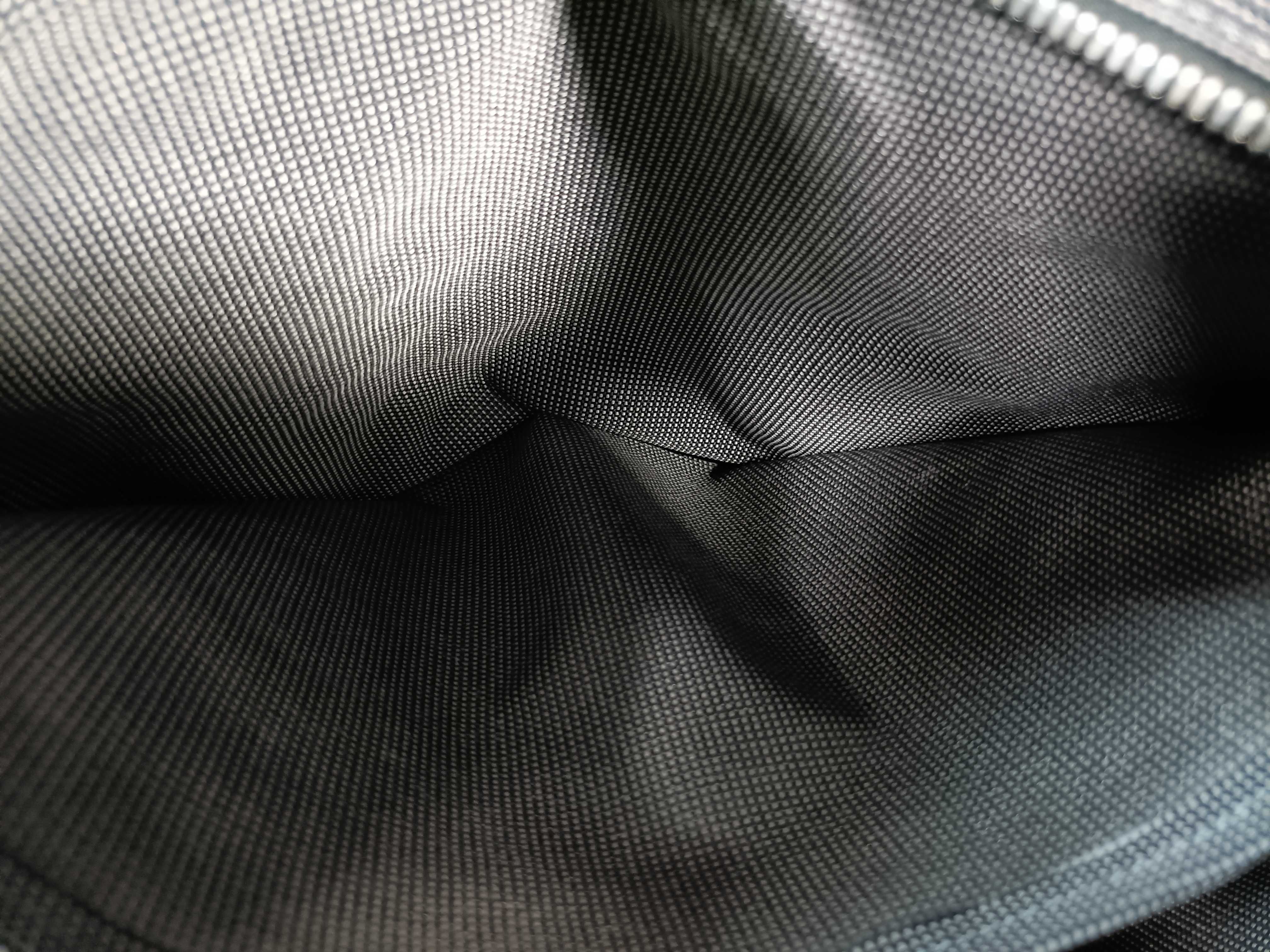 Herline Tote MM Grey Canvas Silver Hardware Tote Bag — view 13