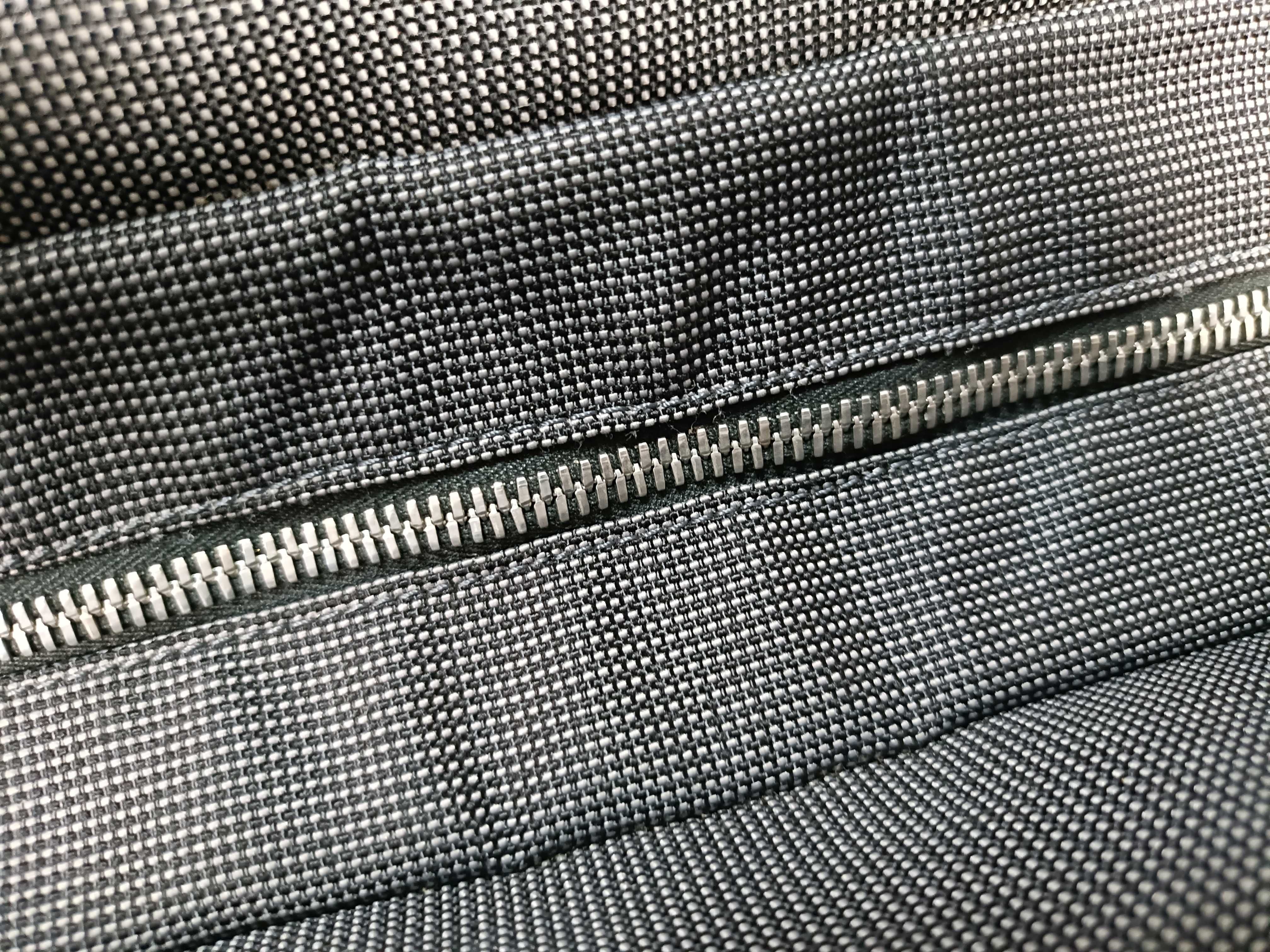 Herline Tote MM Grey Canvas Silver Hardware Tote Bag — view 8