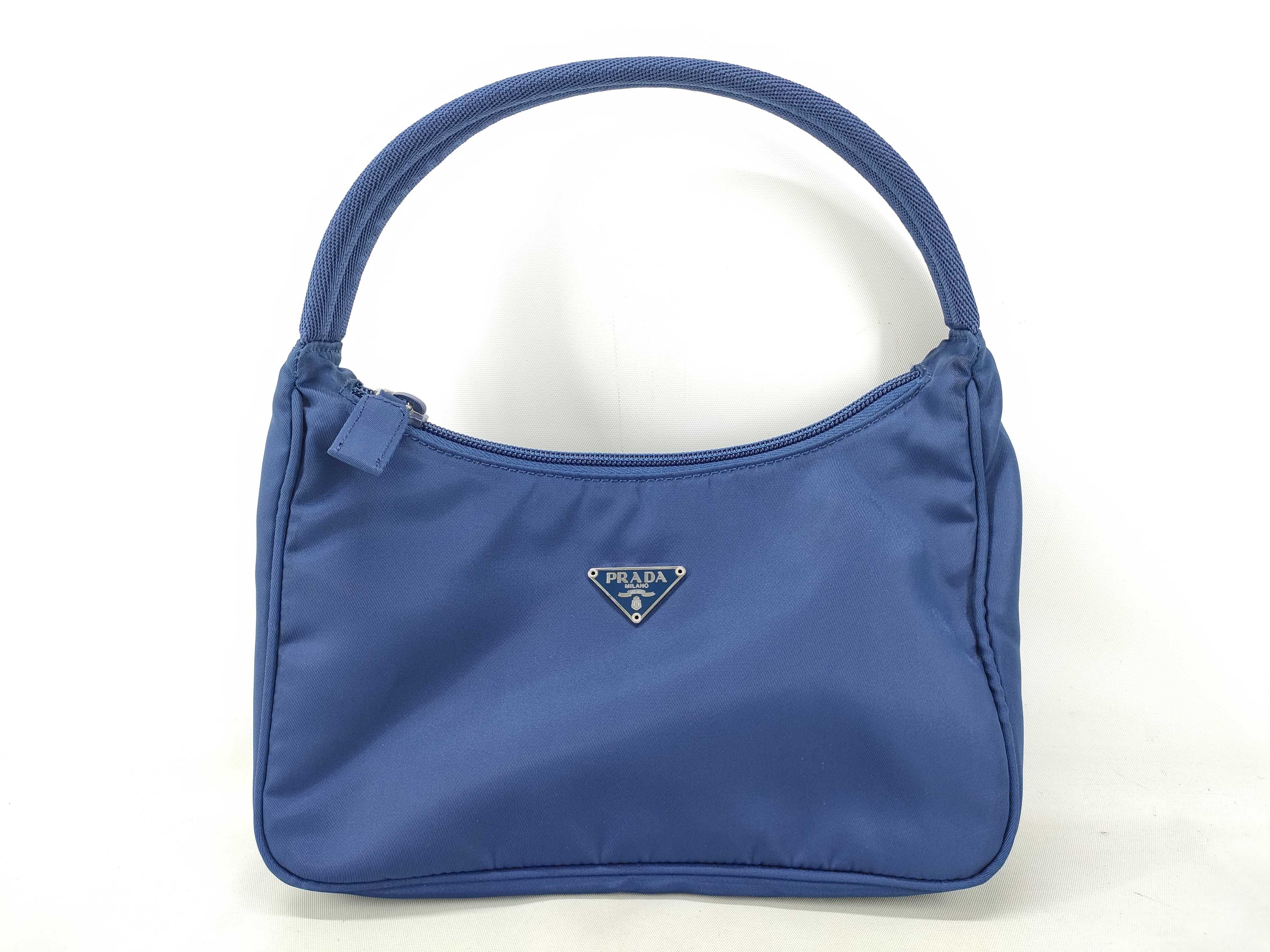 Nylon Prada Tessuto Nylon Accessory Pouch Handbag