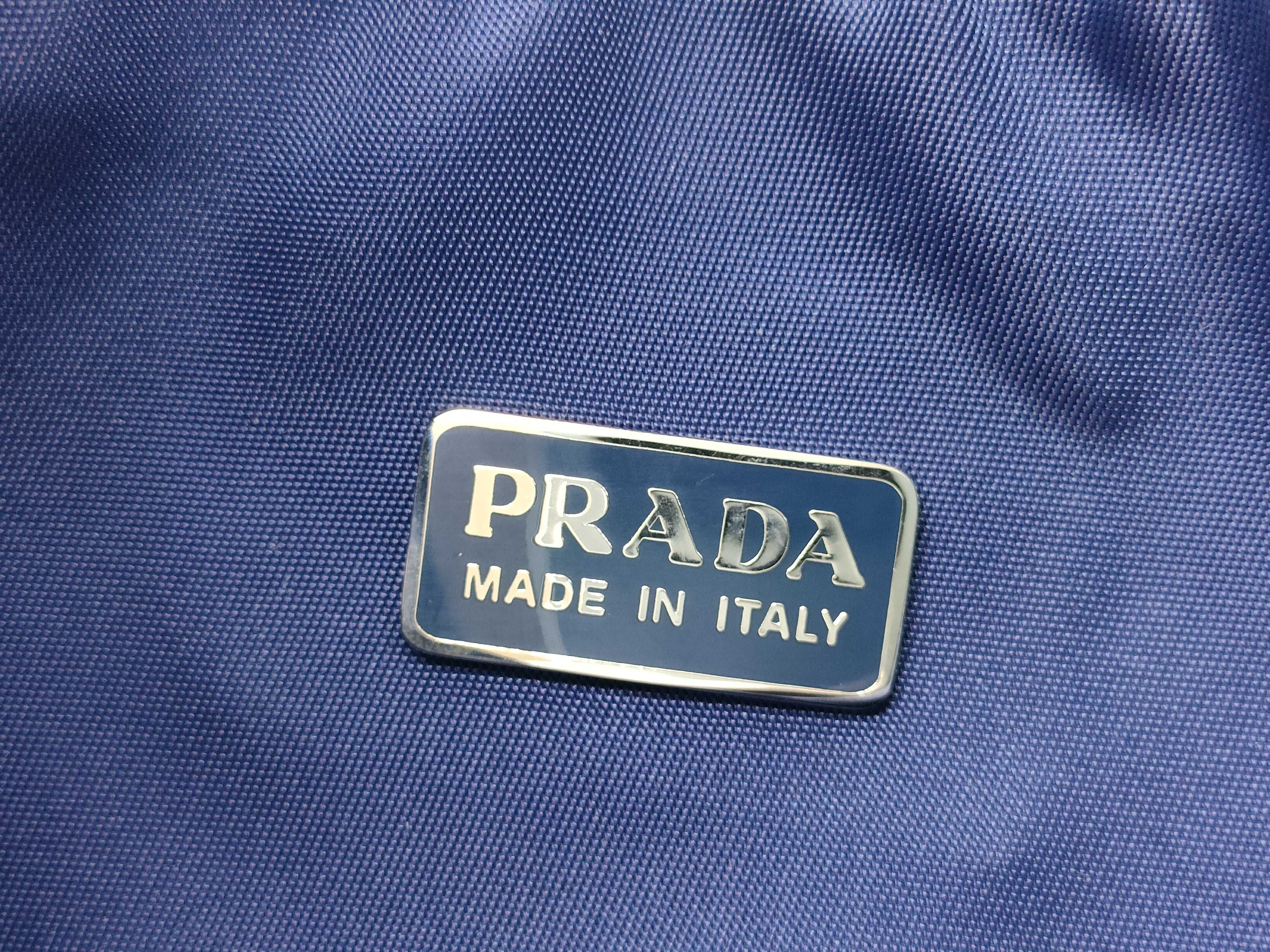 Nylon Prada Tessuto Nylon Accessory Pouch Handbag — view 11