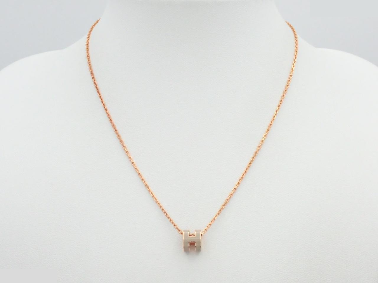 H Necklace, neck circumference approximately 40cm — view 3