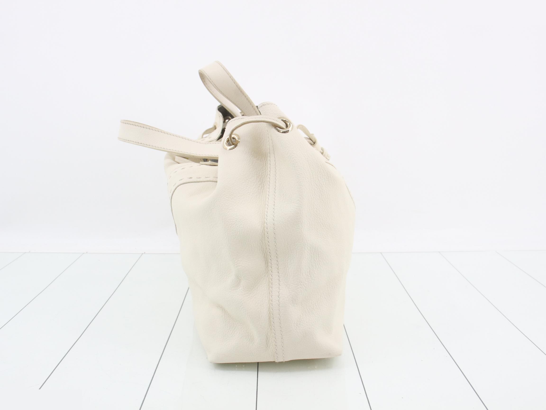 Leather tote bag — view 4