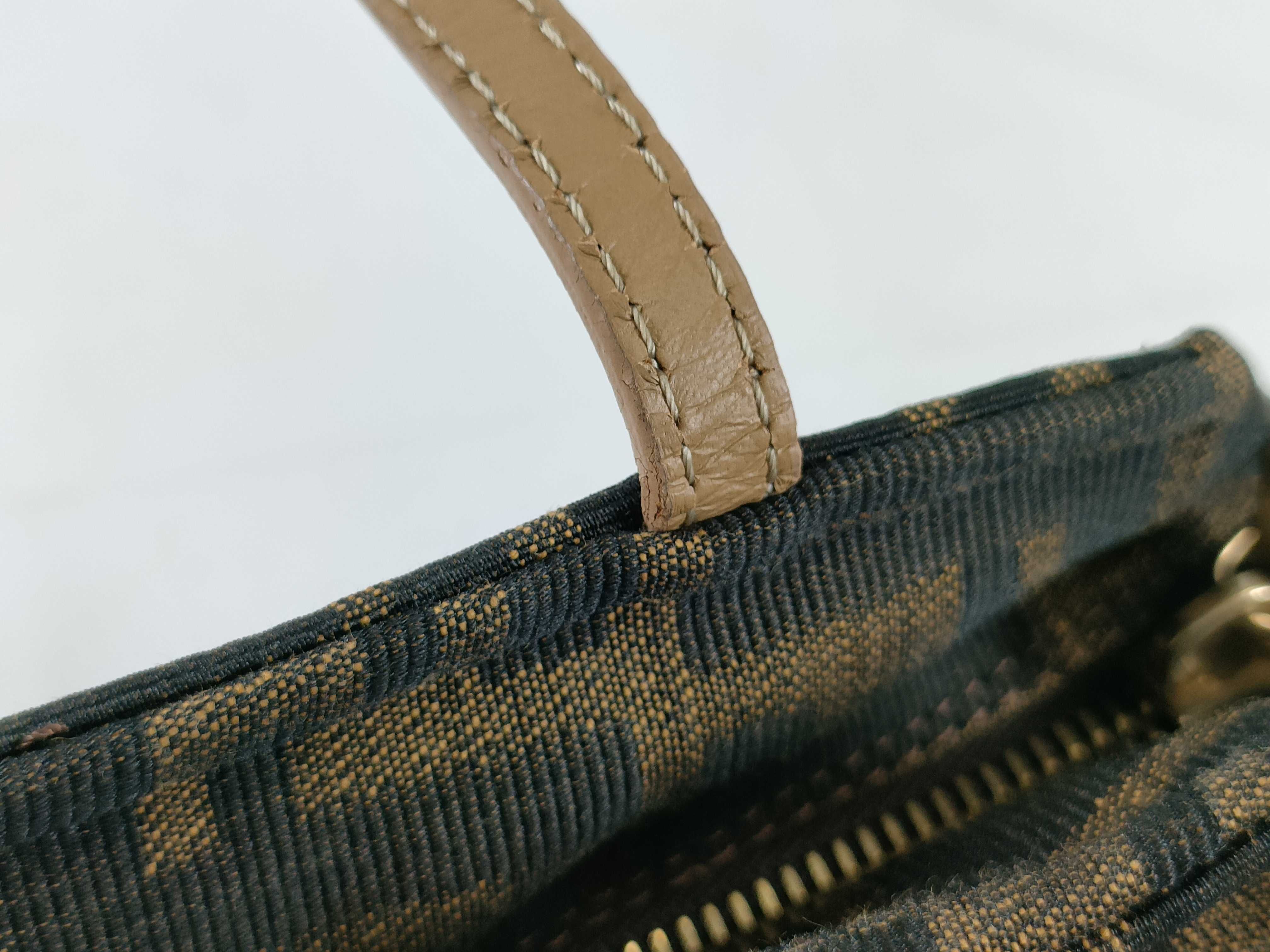 Zucca pattern Fendi Zucca handbag Brown handbag — view 5