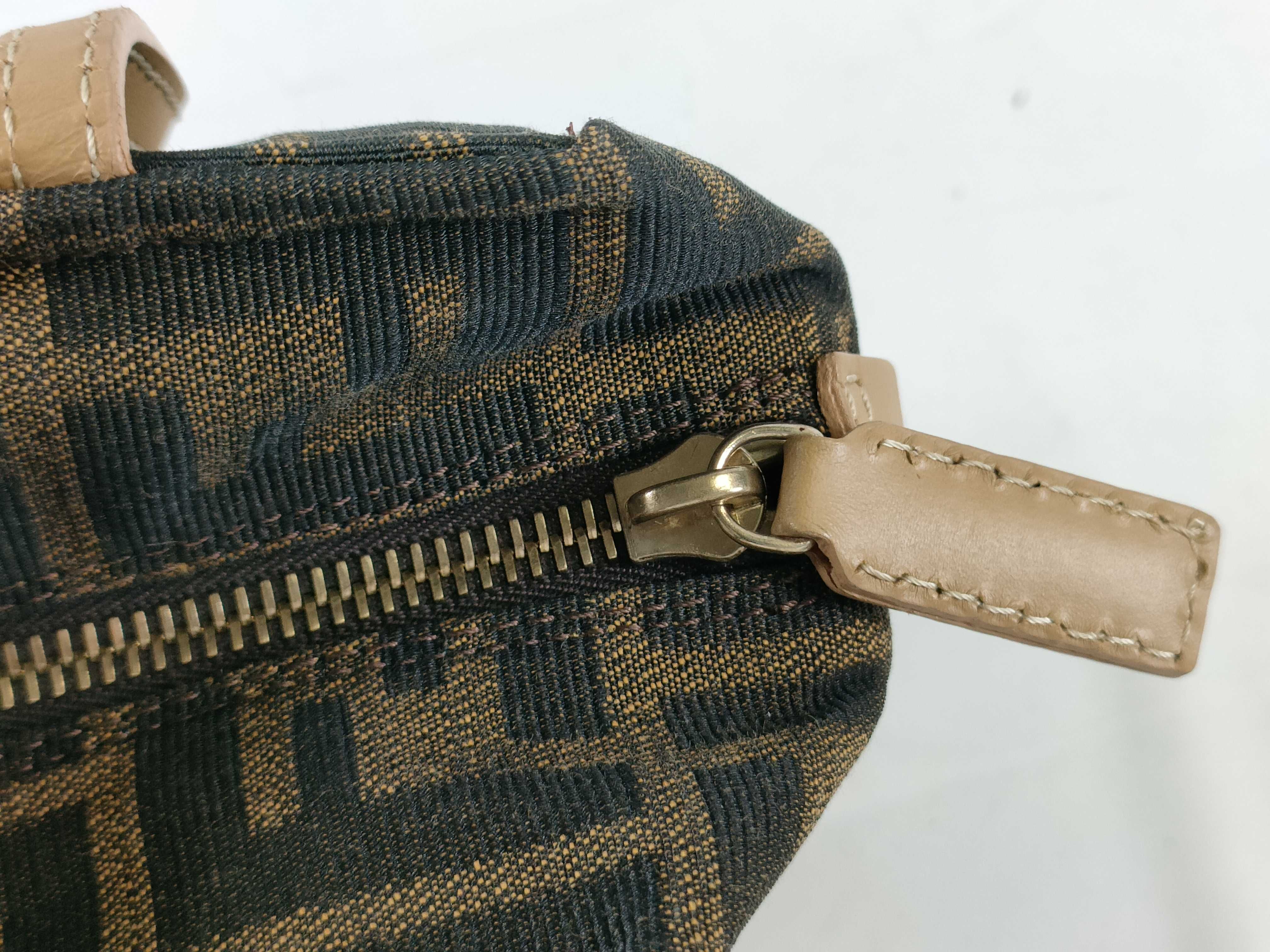 Zucca pattern Fendi Zucca handbag Brown handbag — view 8