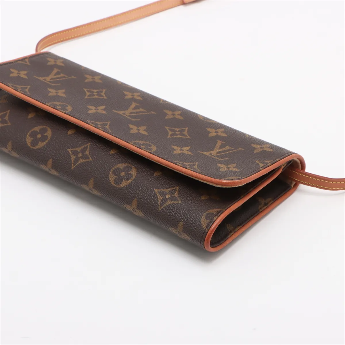 Monogram Pochette Twin GM M51852 FL0080 Brown — view 3