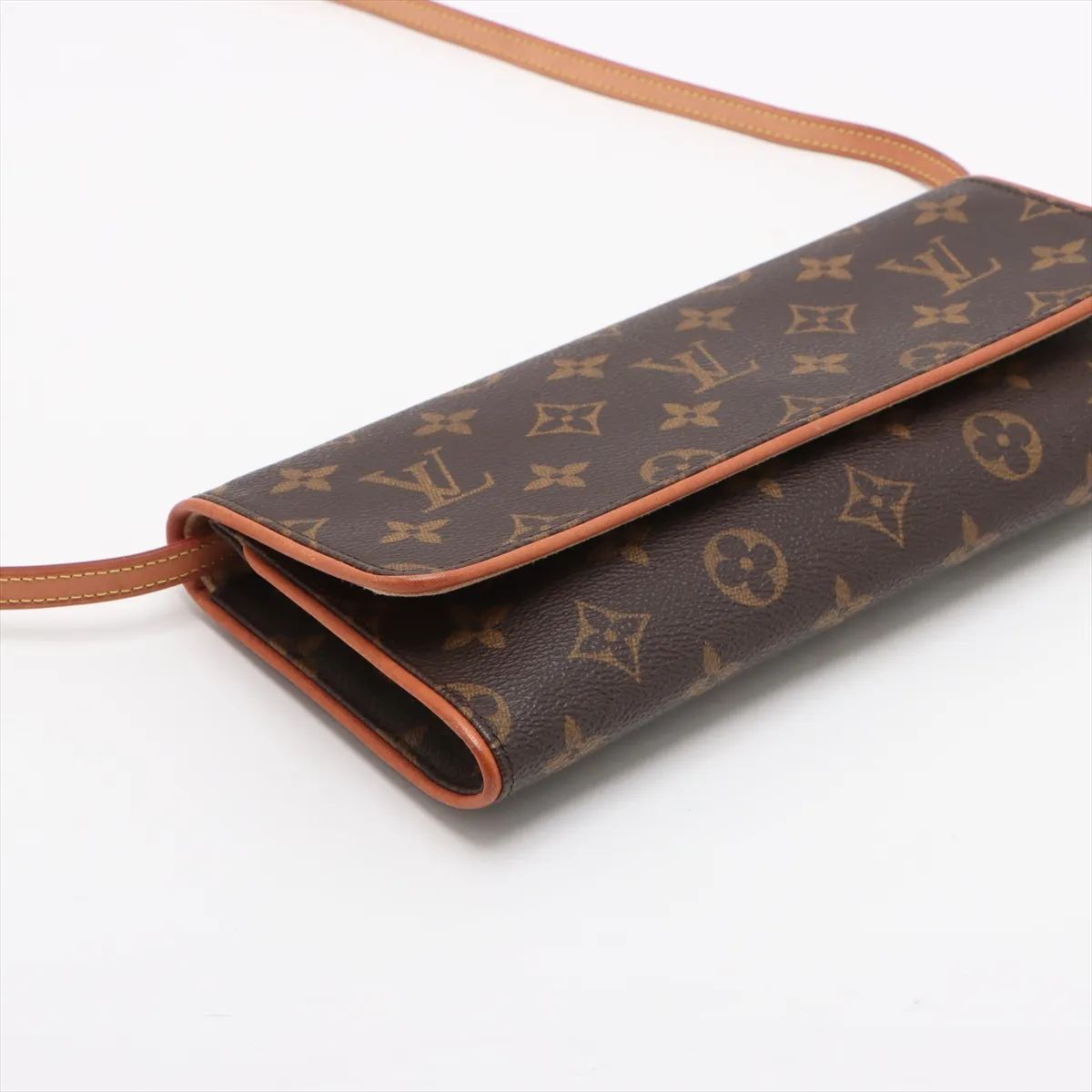 Monogram Pochette Twin GM M51852 FL0080 Brown — view 4