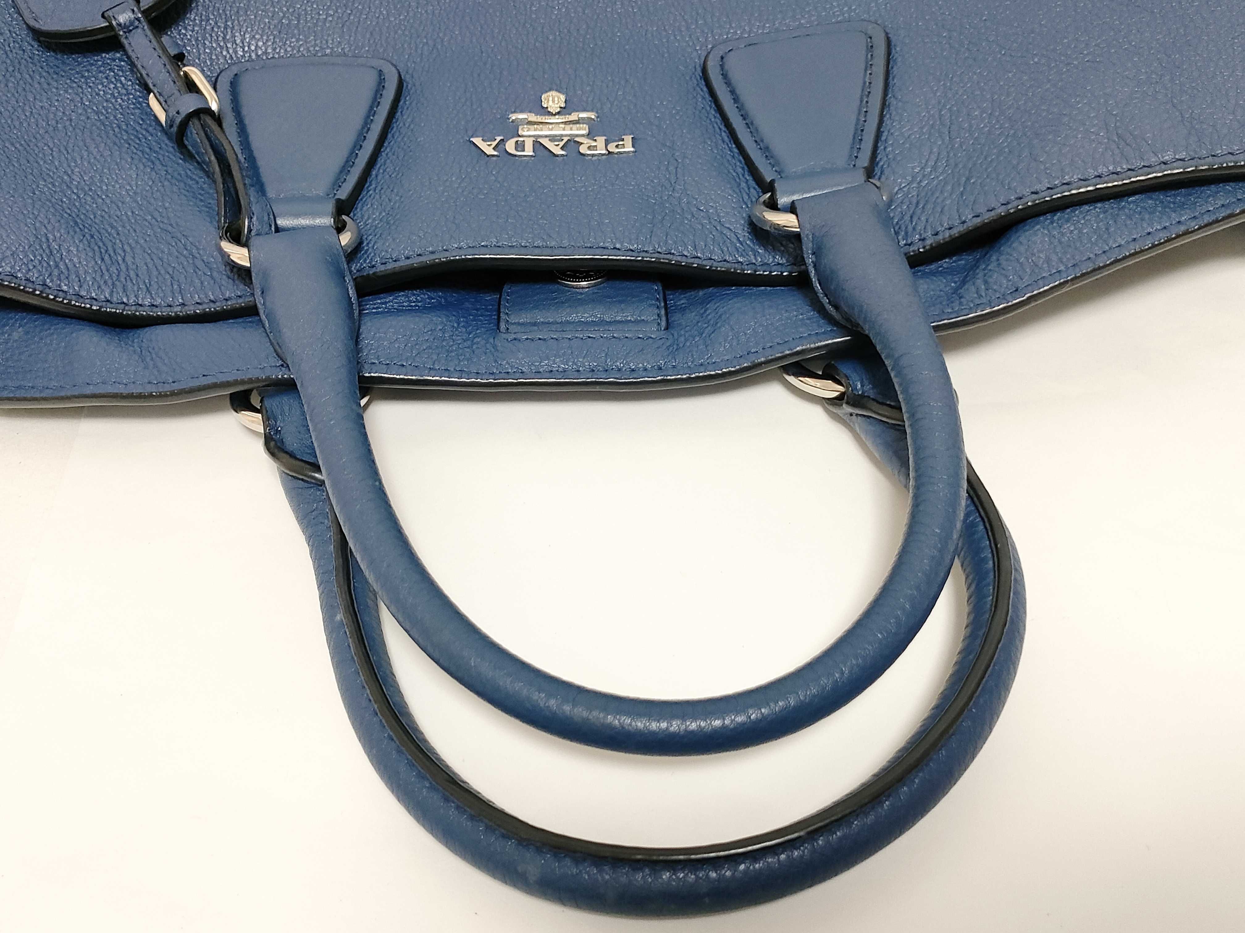 leather tote bag — view 3