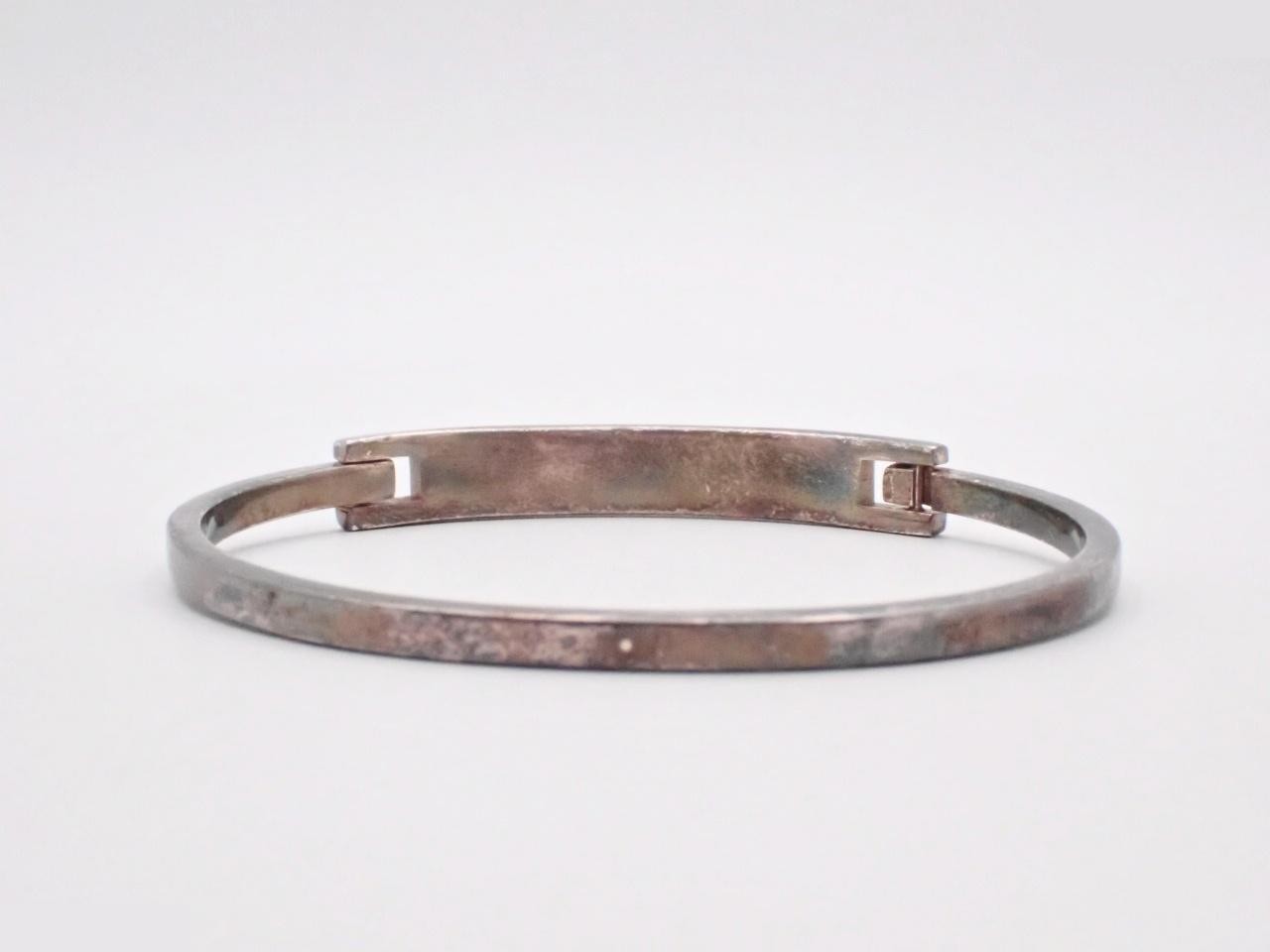 SV925 / 34.8g, Wrist circumference approx. 21cm, Bangle — view 2