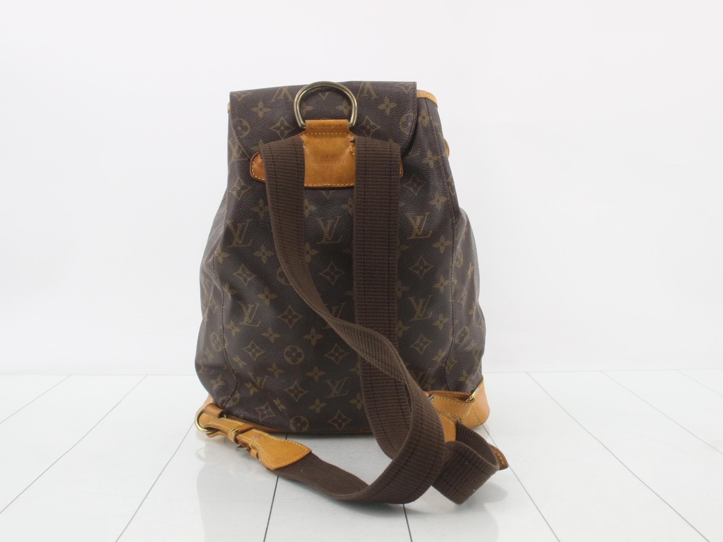 Monogram Montsouris GM Backpack — view 2