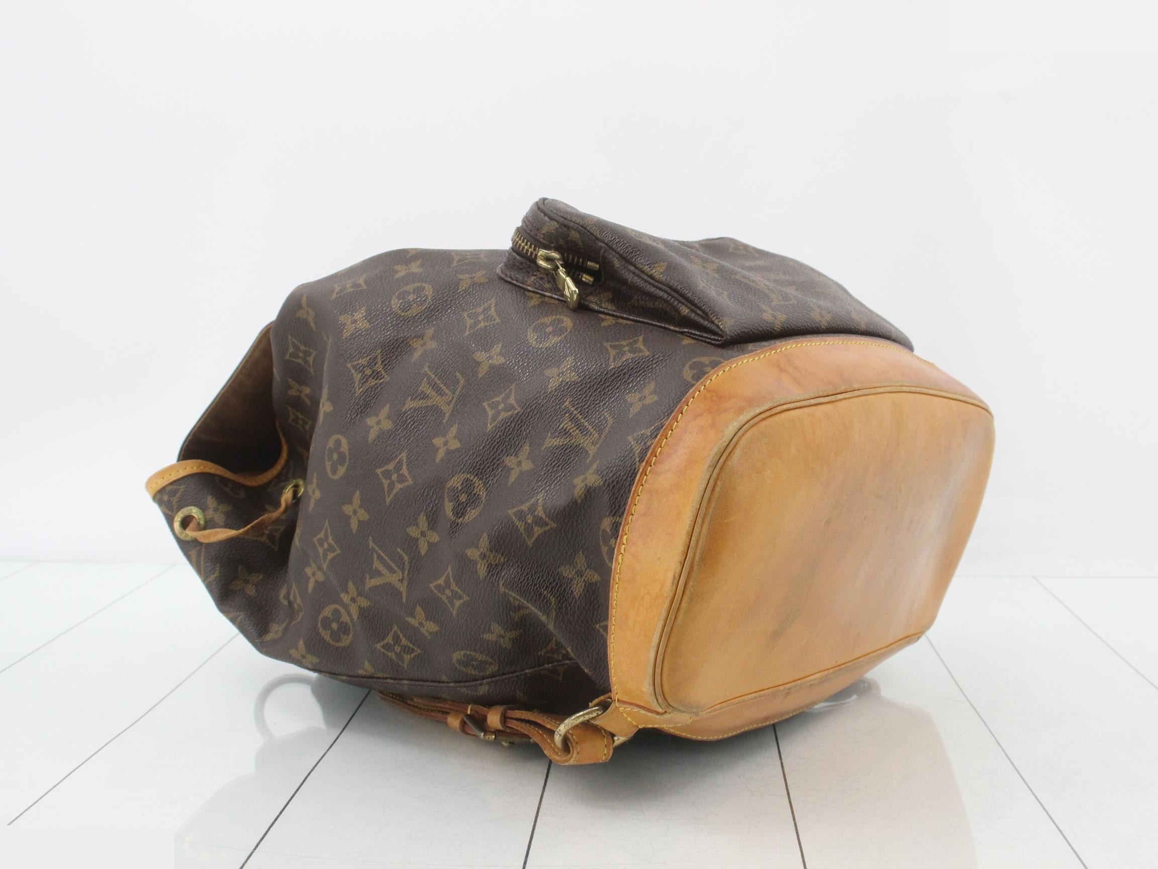 Monogram Montsouris GM Backpack — view 5
