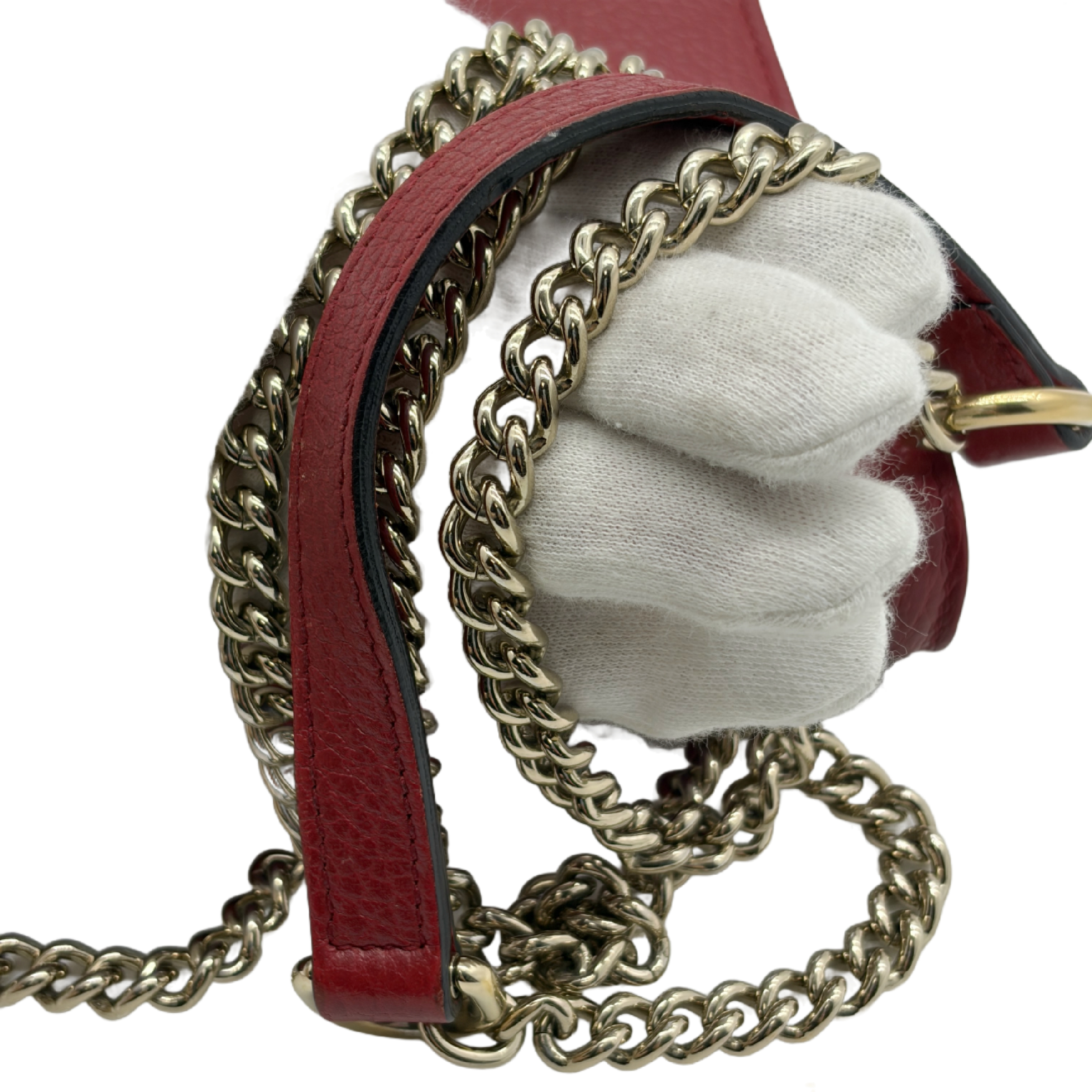 Interlocking Chain Shoulder Bag — view 13