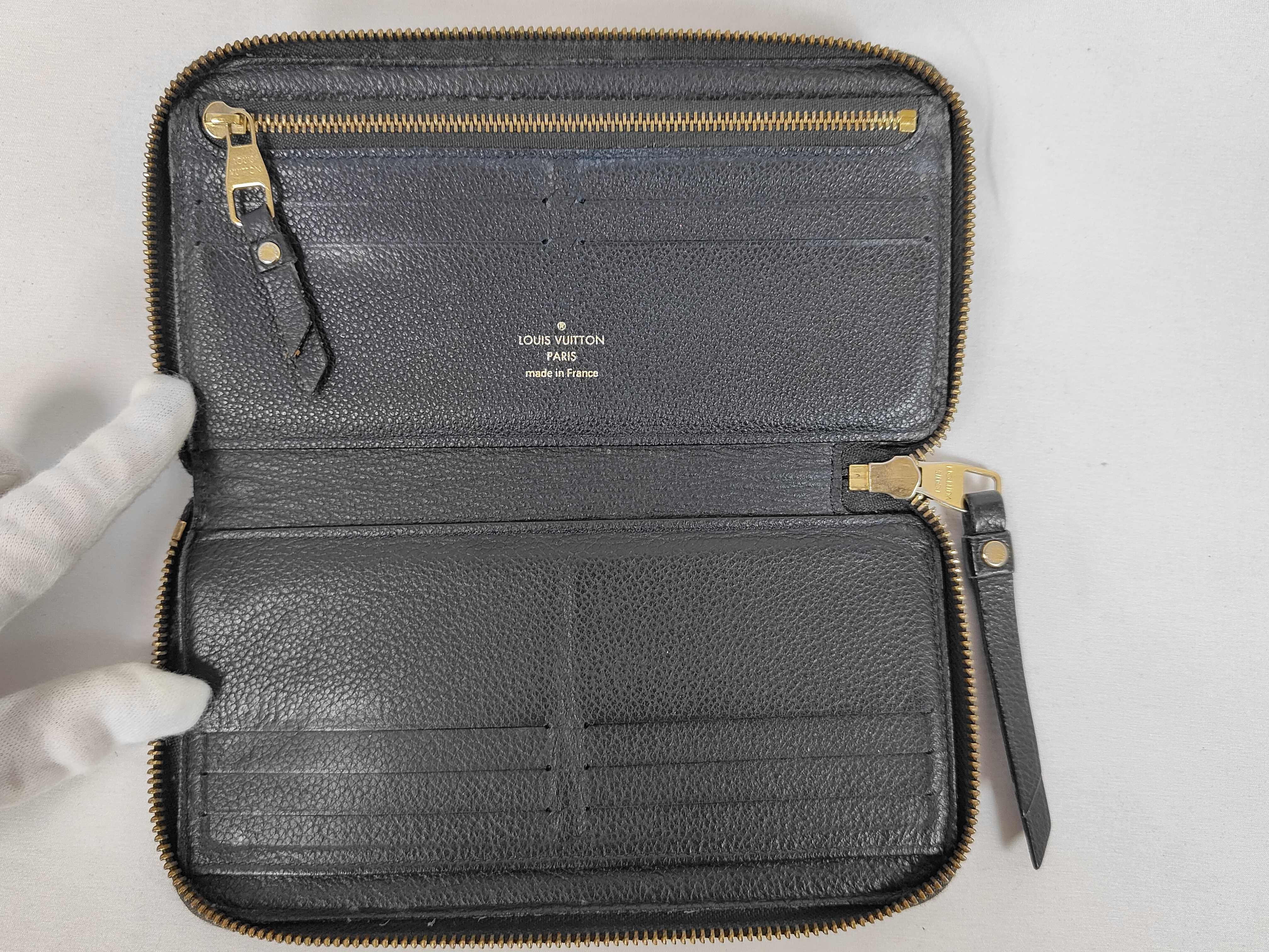 Monogram Empreinte LV Monogram Wallet Black Wallet — view 10