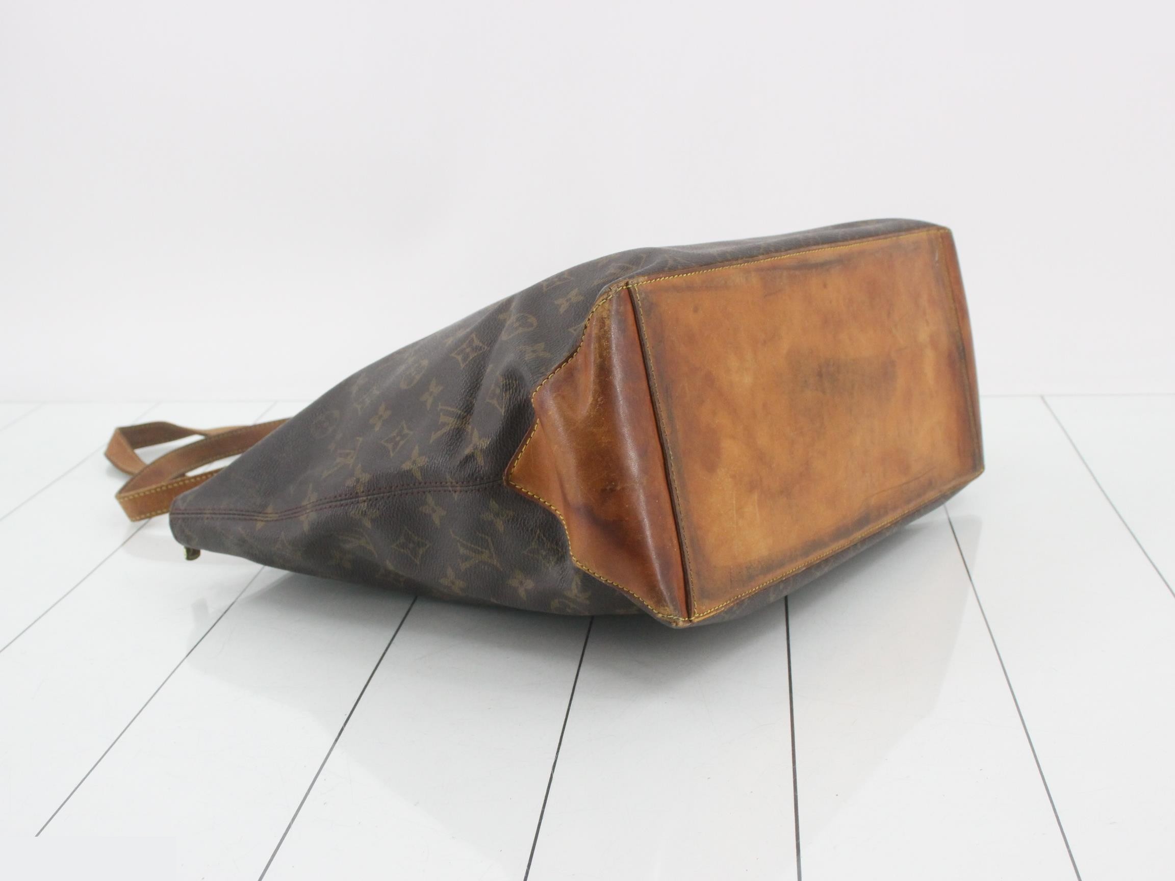 Monogram Cabas Mezzo Tote Bag — view 5