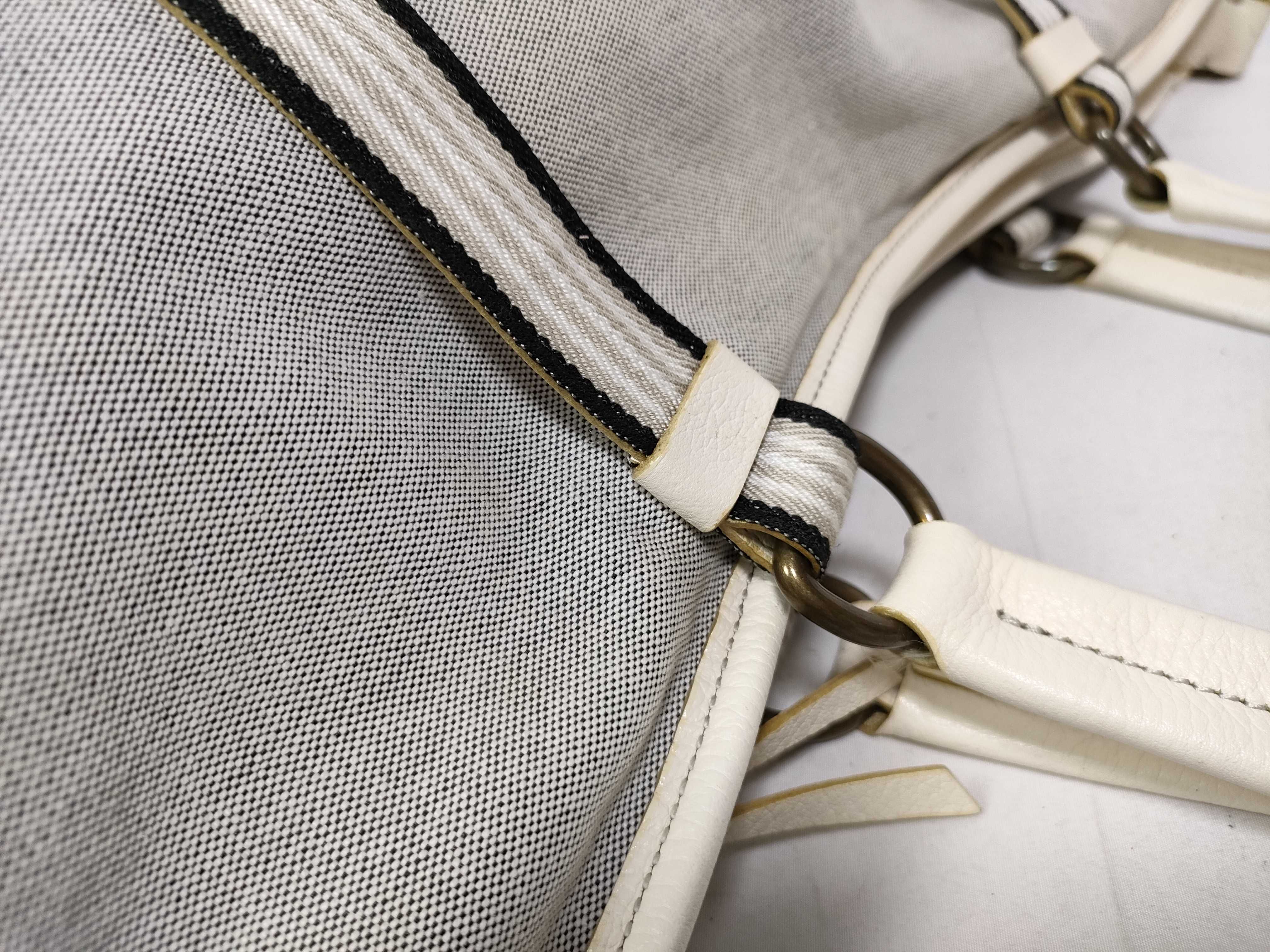 handbag, canvas, white — view 11