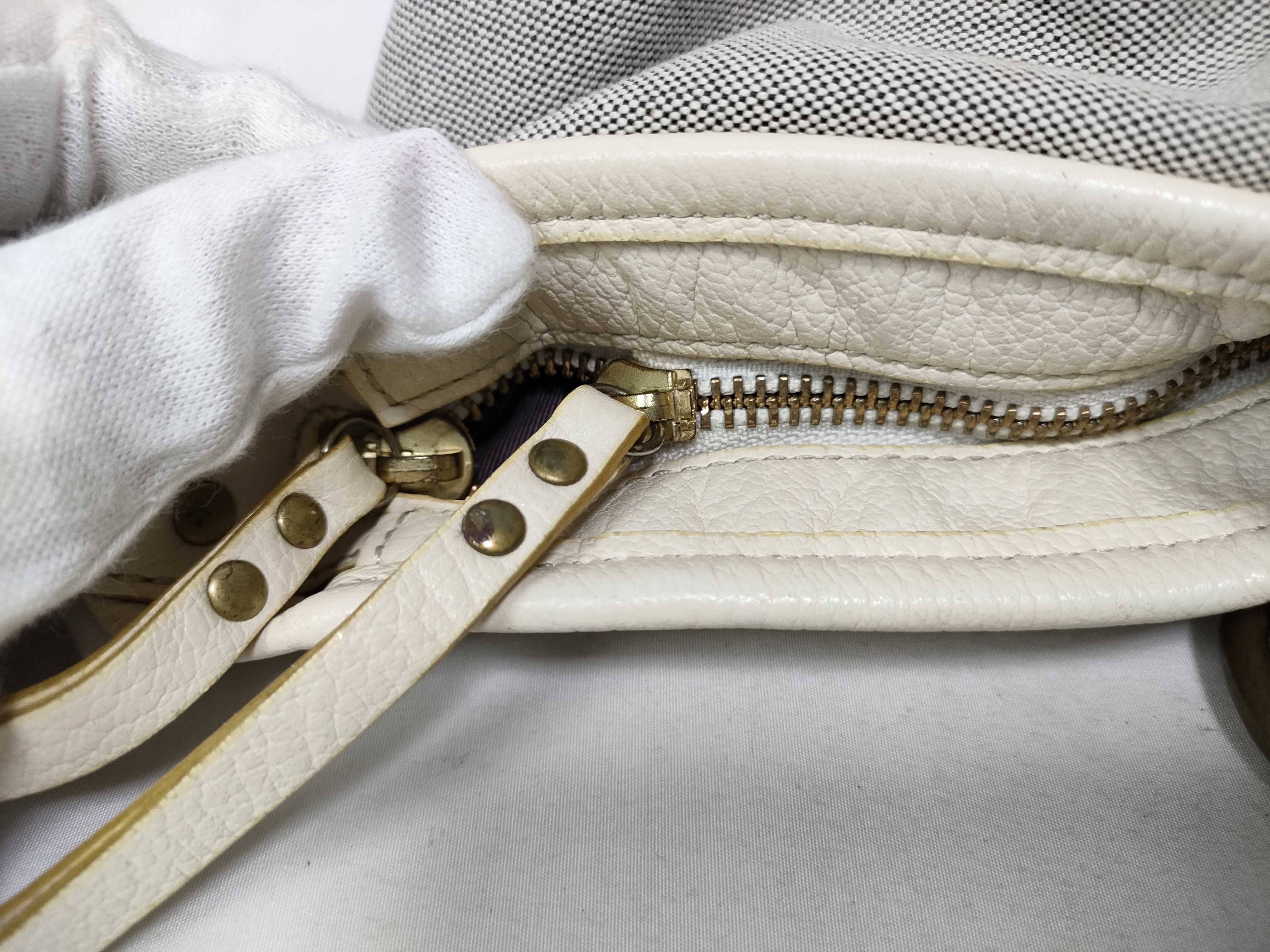 handbag, canvas, white — view 13
