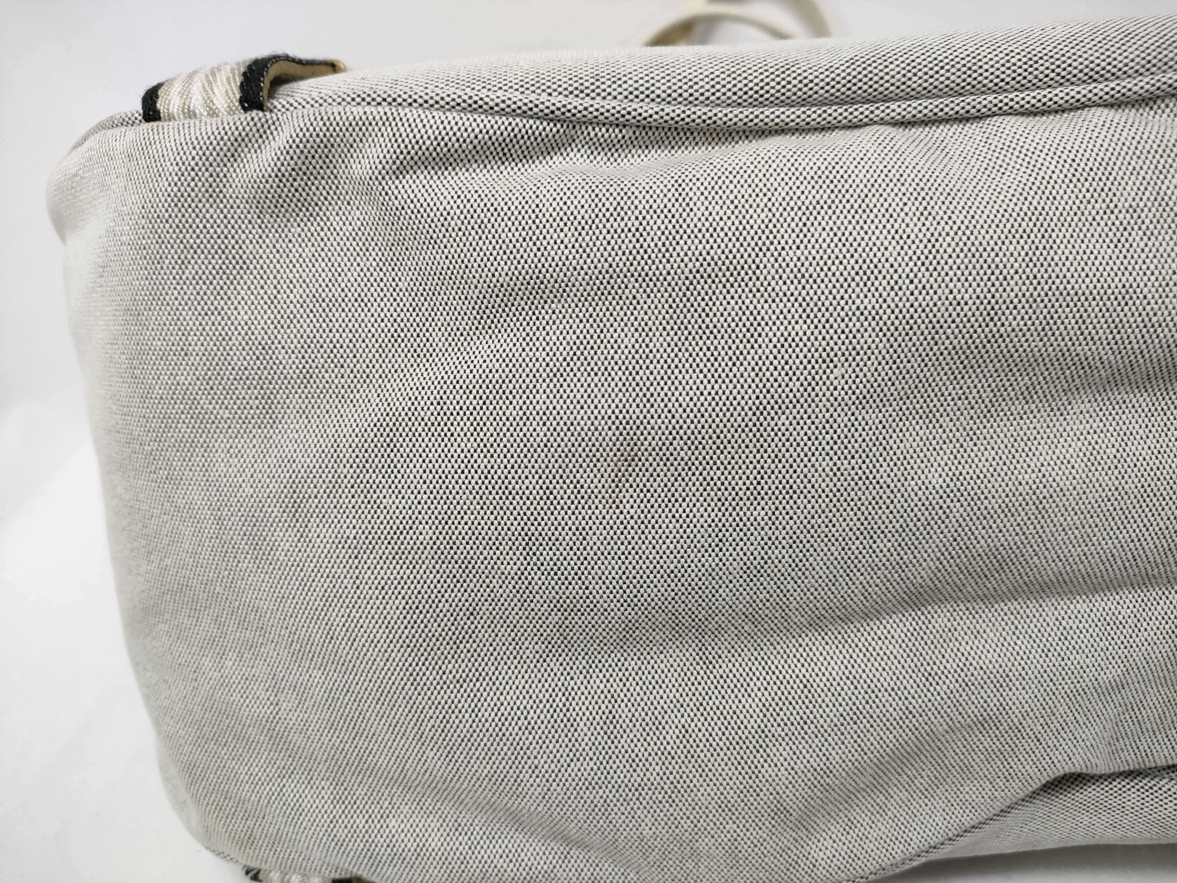 handbag, canvas, white — view 4
