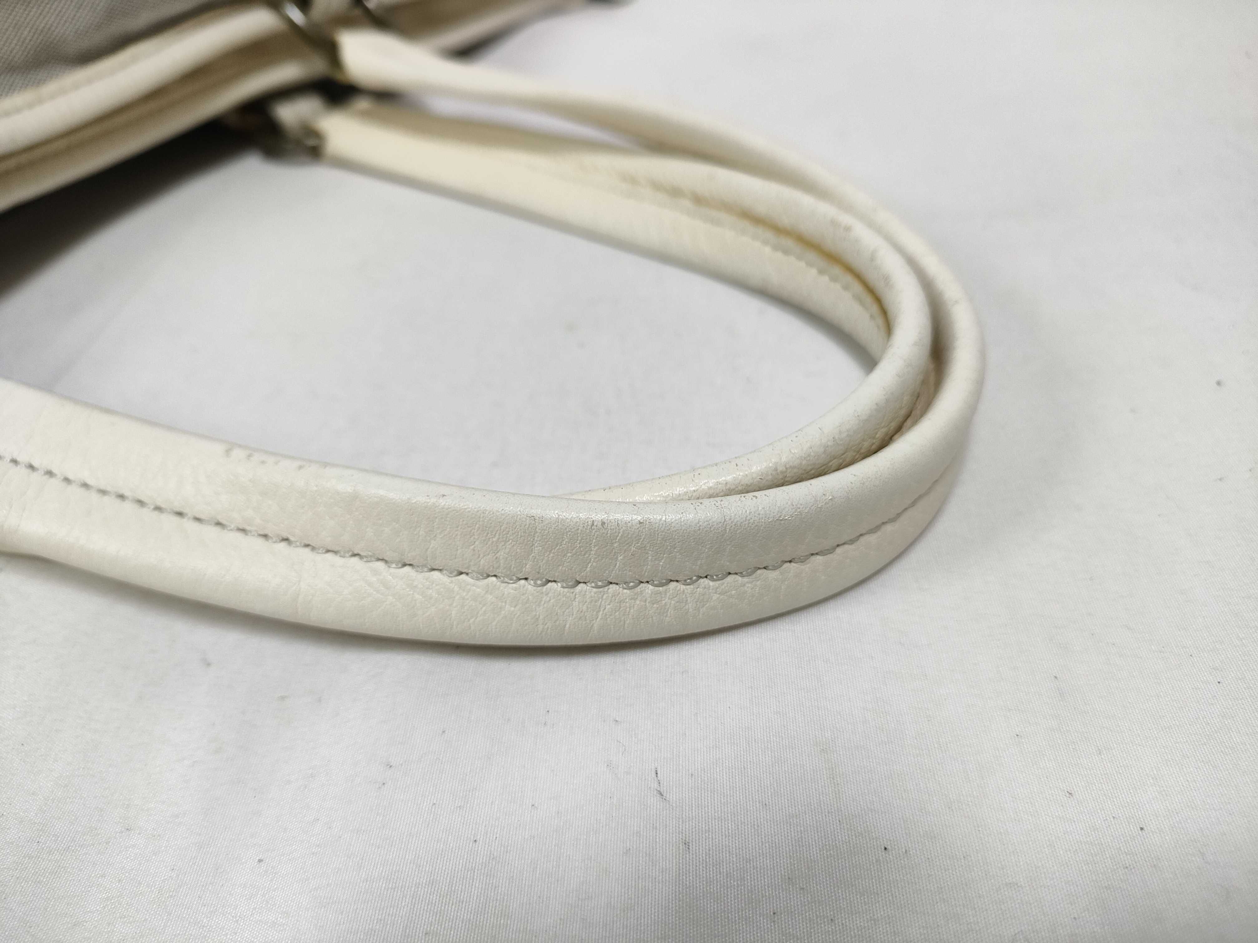 handbag, canvas, white — view 8