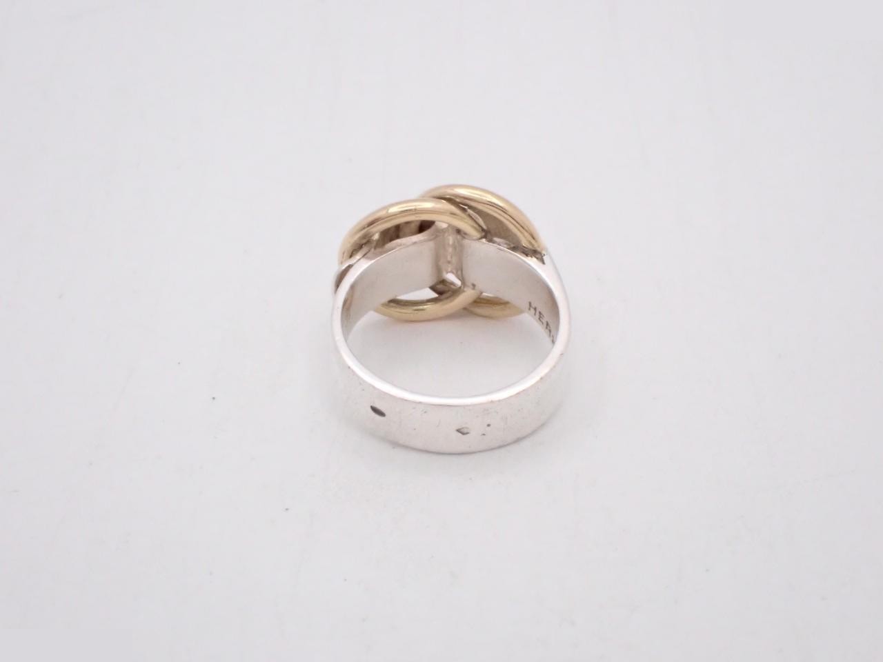 Do the Know Combination Ring 925 x 750 / 6.8g Stamp #51 — view 2