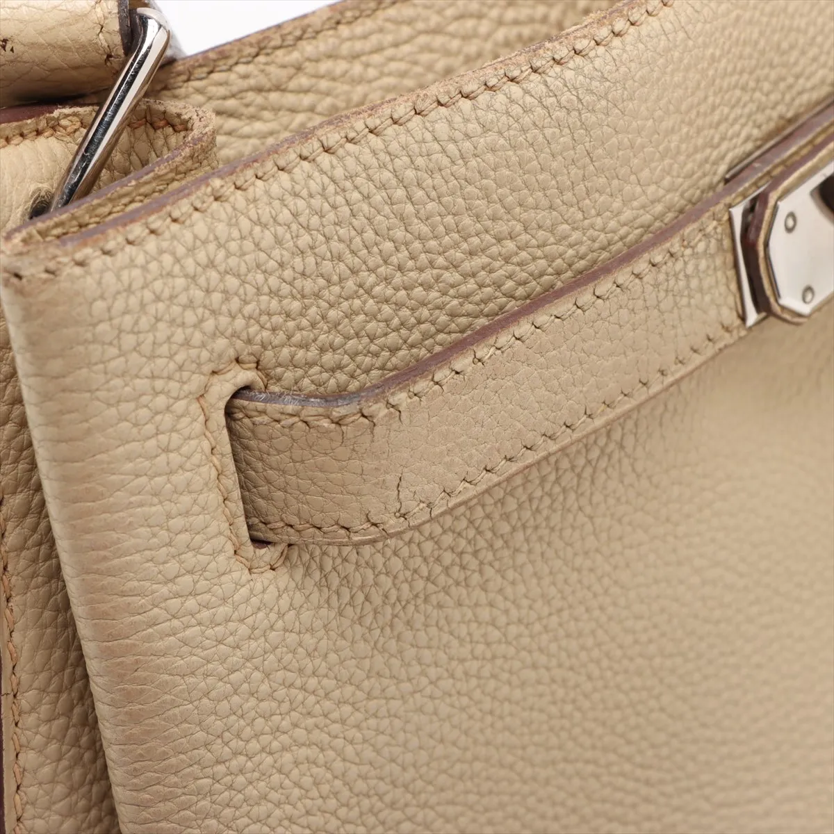 Sokely 22 Togo Beige Silver Hardware M:2009 — view 11