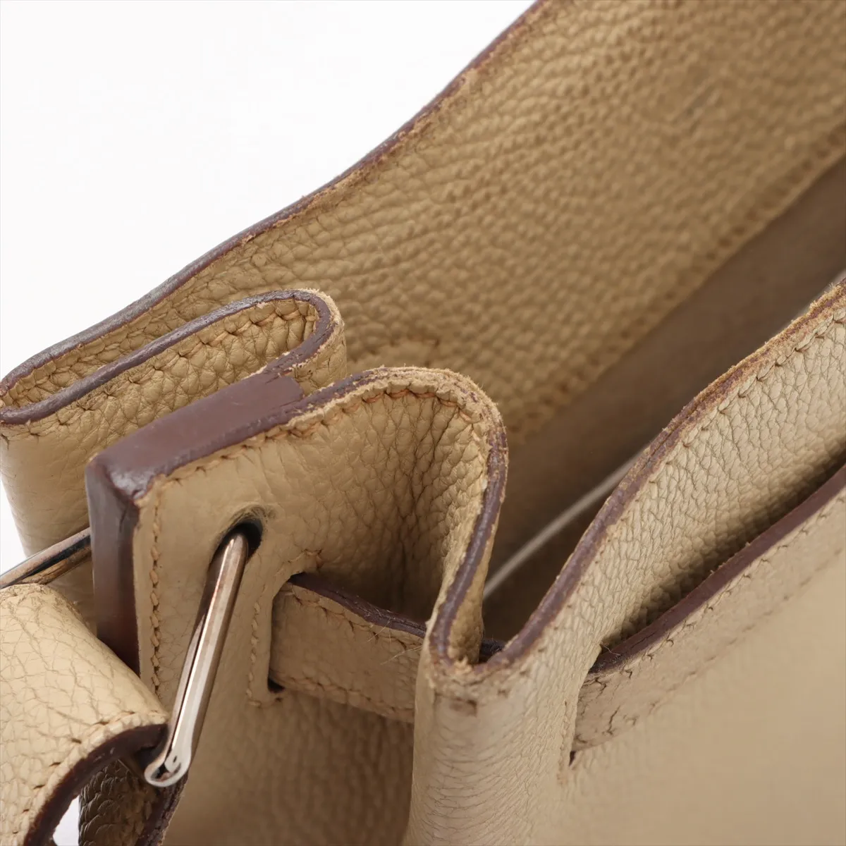 Sokely 22 Togo Beige Silver Hardware M:2009 — view 12