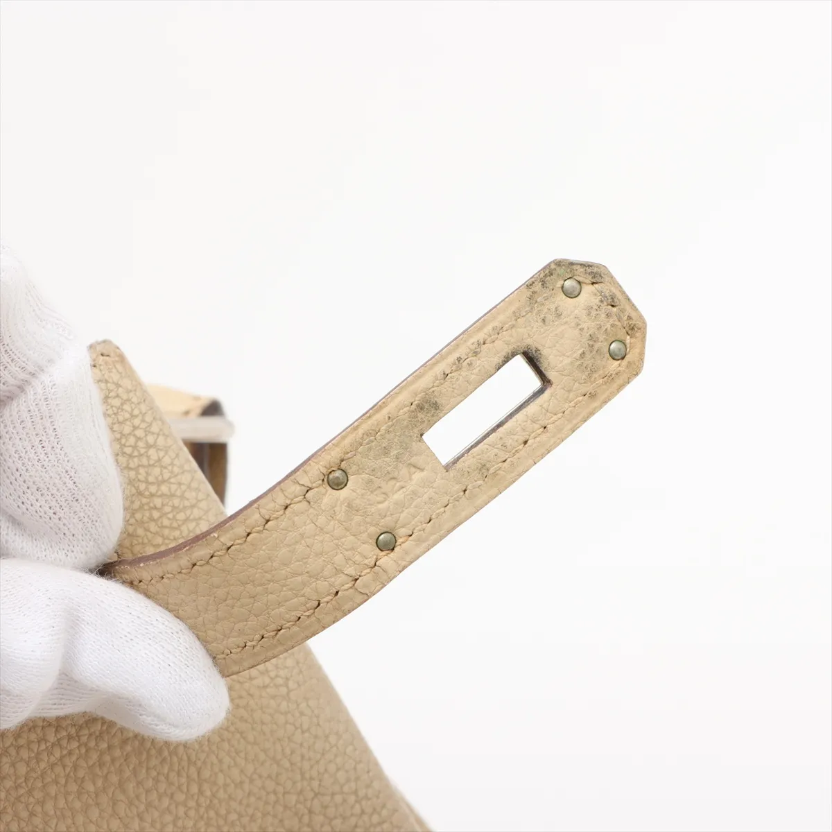 Sokely 22 Togo Beige Silver Hardware M:2009 — view 14