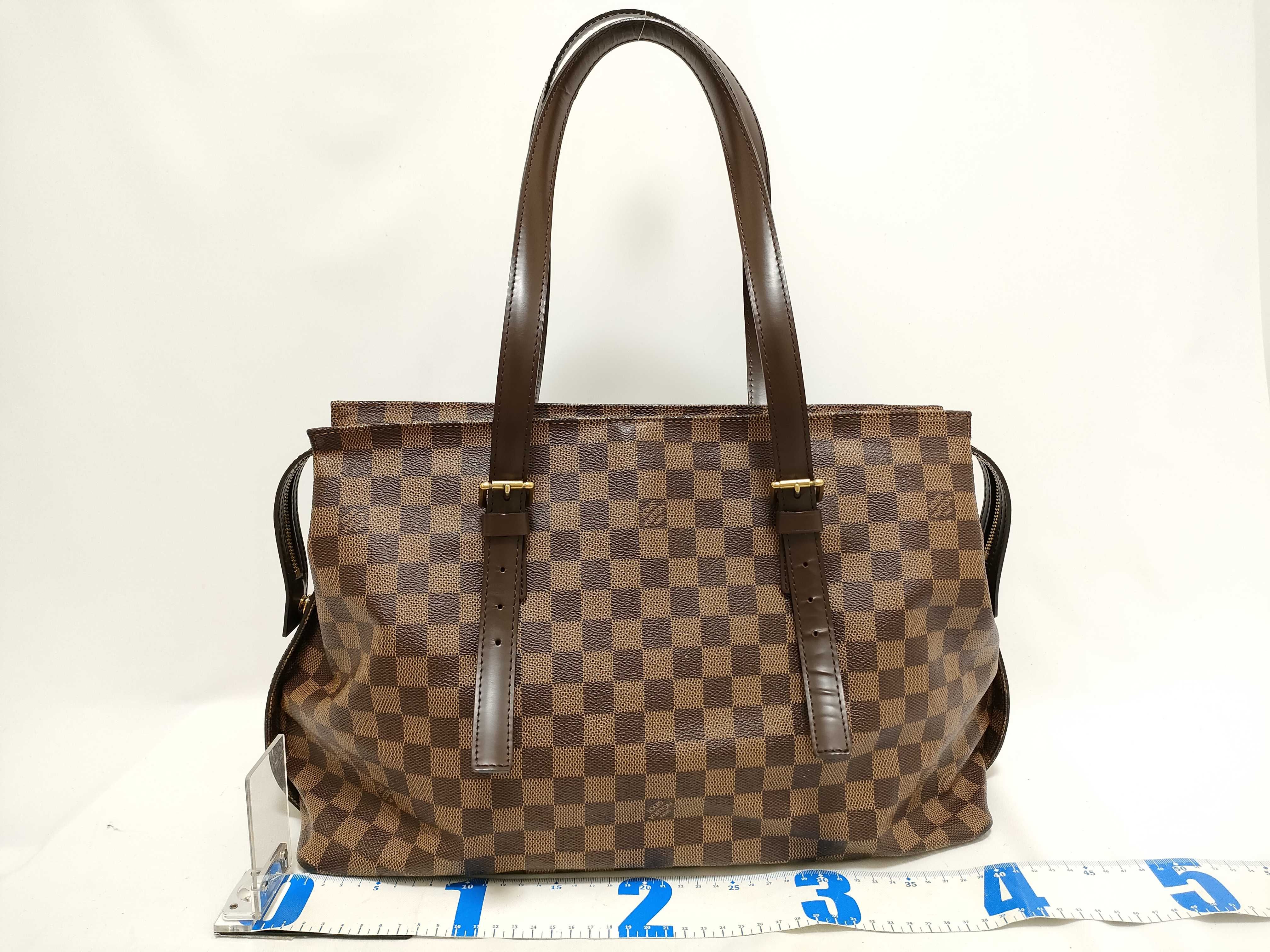 Damier Chelsea Tote Bag N51119 Brown — view 2