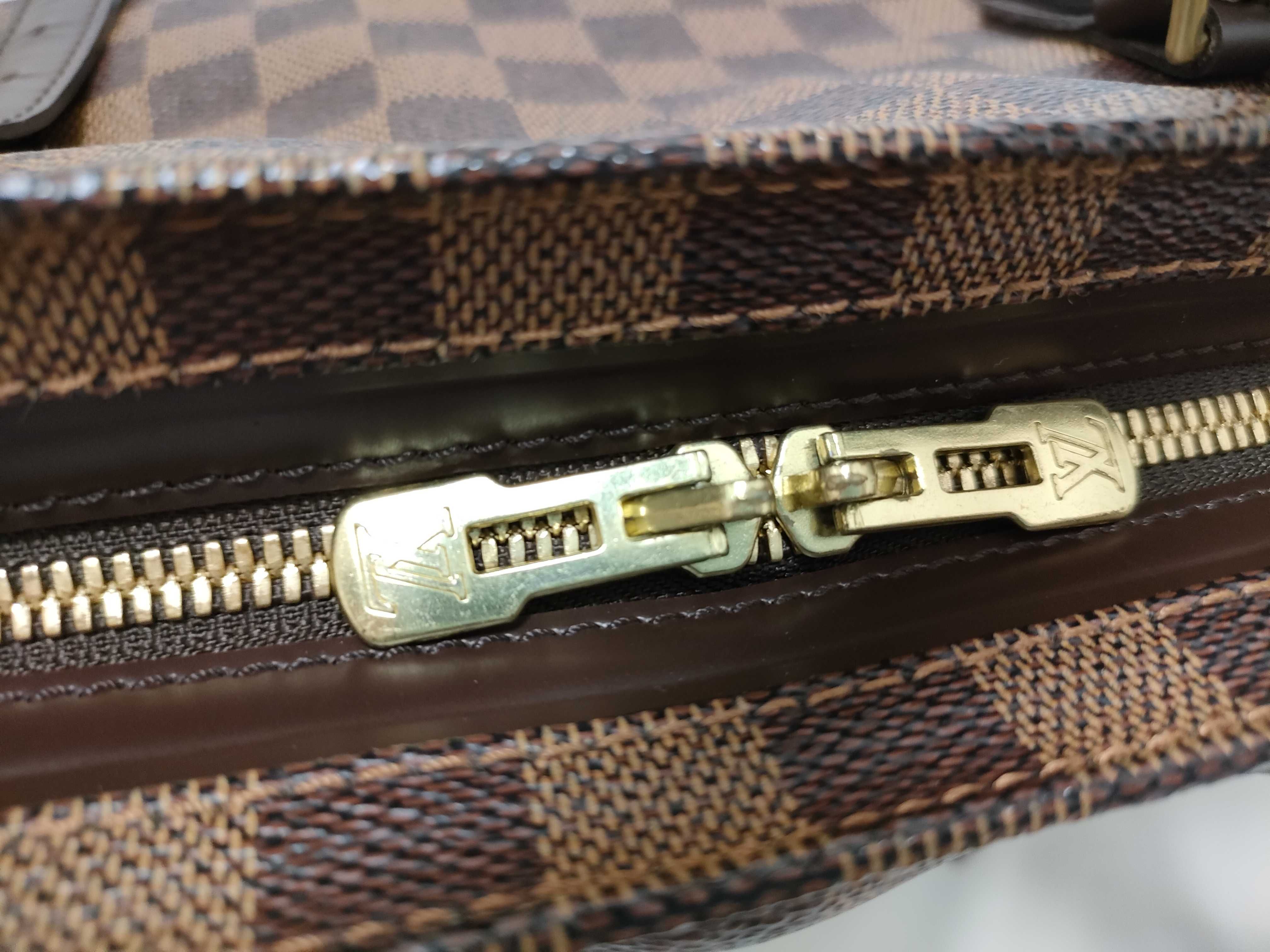 Damier Chelsea Tote Bag N51119 Brown — view 13