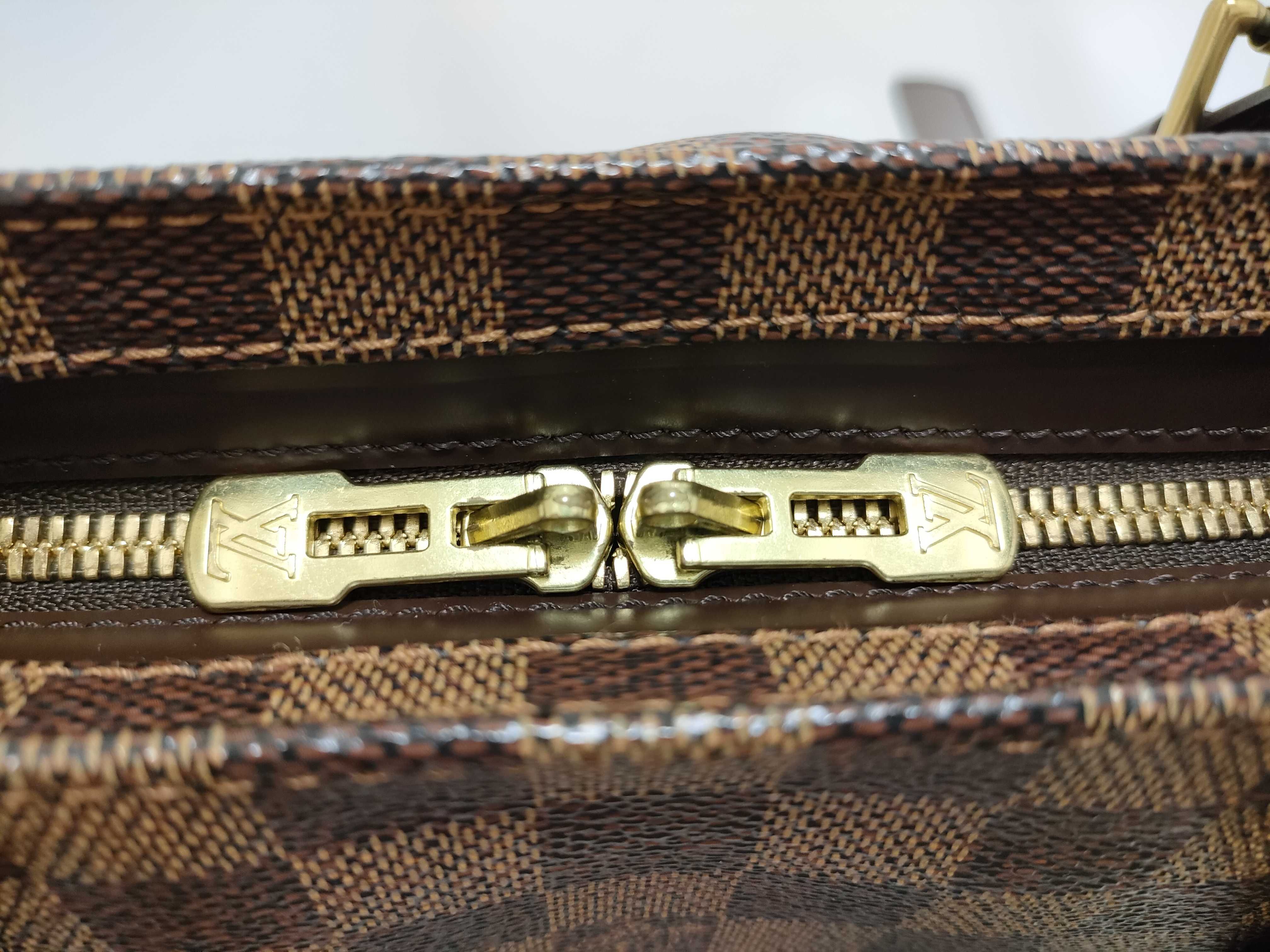 Damier Chelsea Tote Bag N51119 Brown — view 14