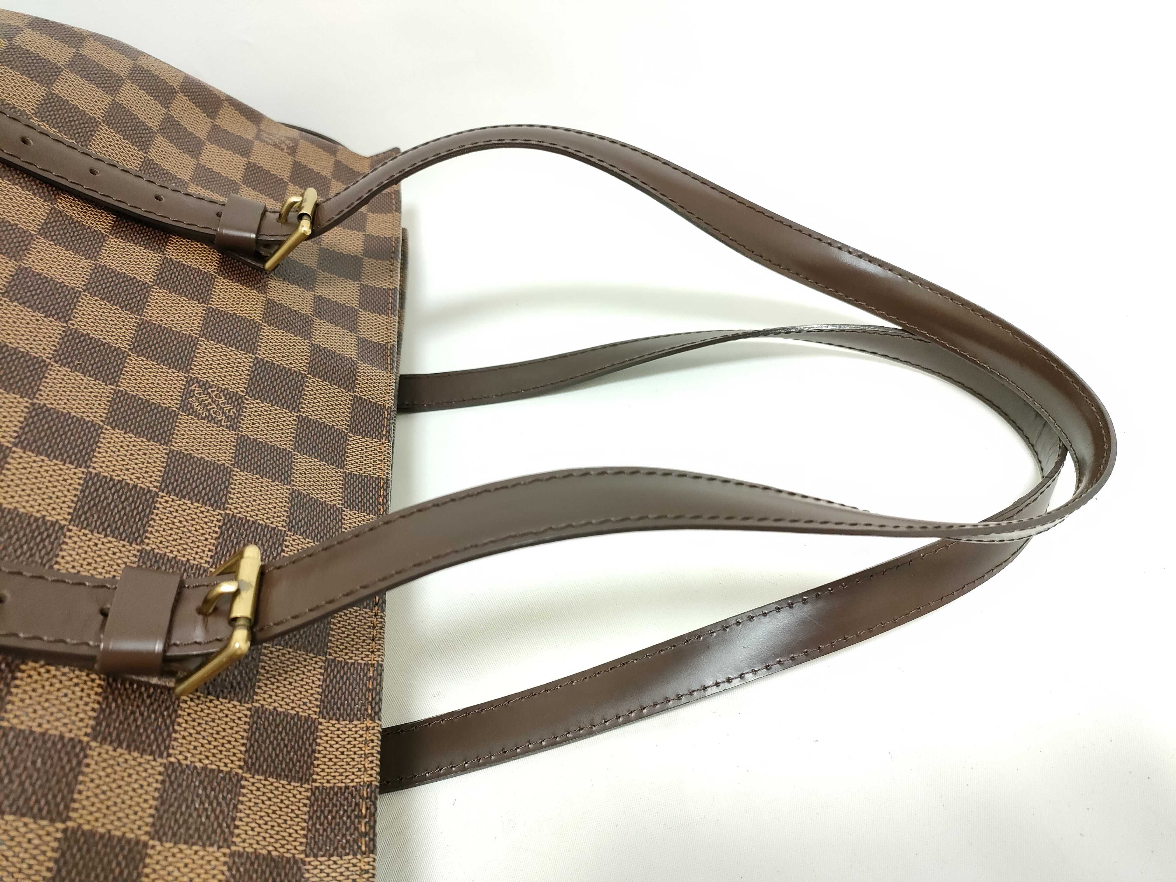 Damier Chelsea Tote Bag N51119 Brown — view 3