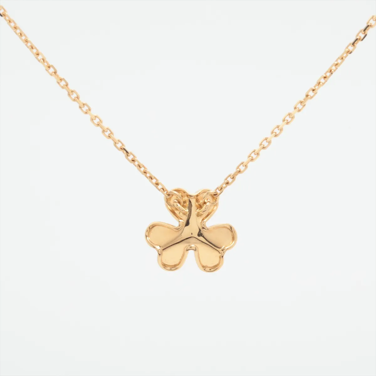 Frivole Mini Diamond Necklace, 750 (Yellow Gold), 3.2g, JP931865 VCARP0J100 — view 2