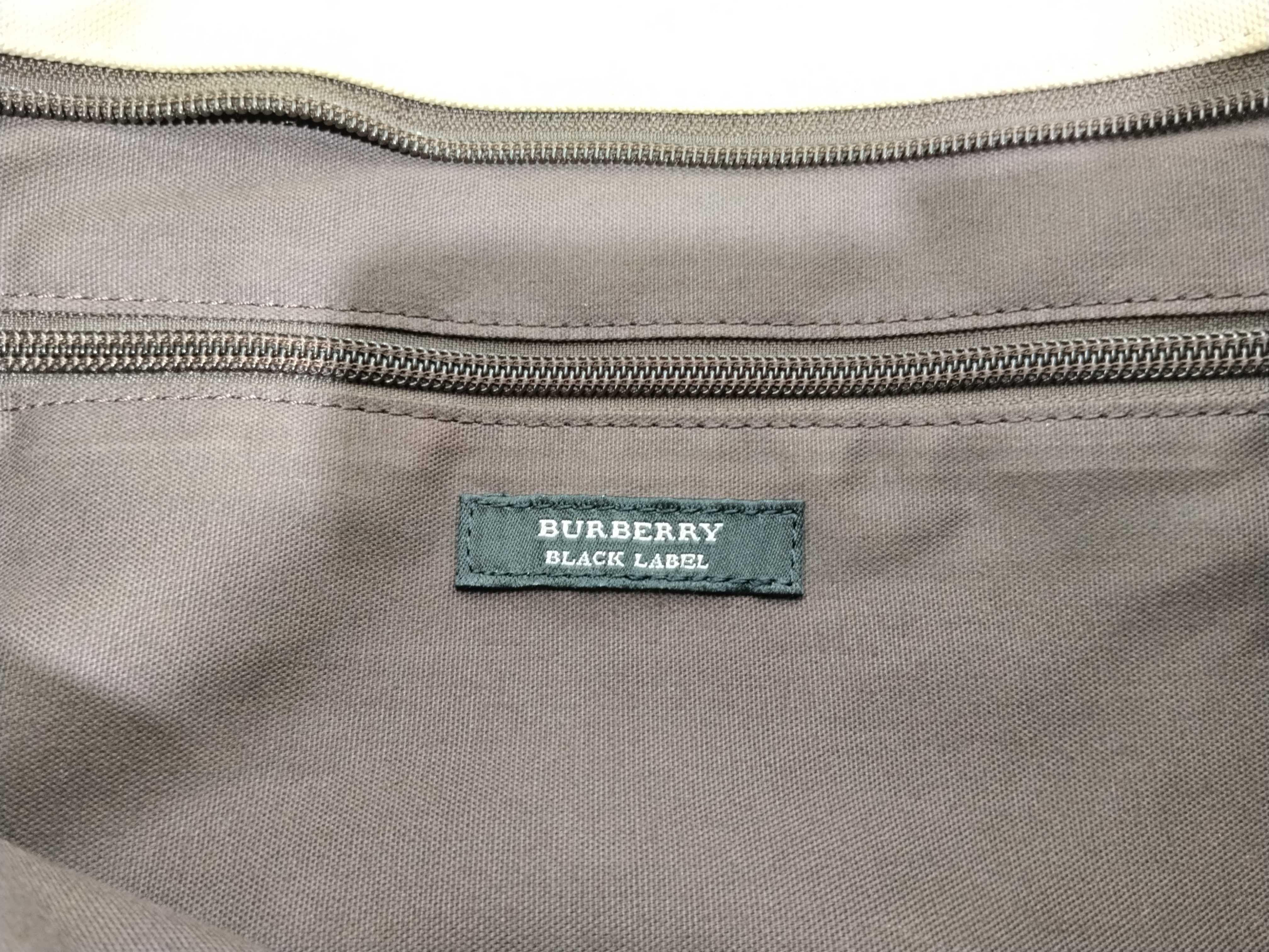 Black Label Burberry 2-Way Bag with Long Strap, Business Bag, Beige Business Bag — view 15